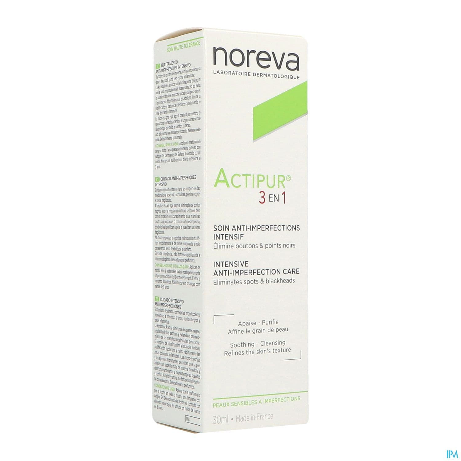 Noreva Actipur 3en1 Soin Antiimperfection Intensif 30ml