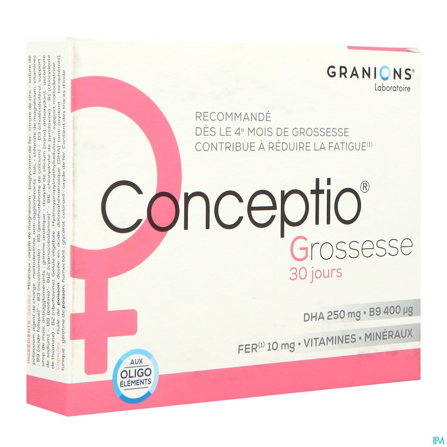 CONCEPTIO GROSSESSE CAP30+GELUL30