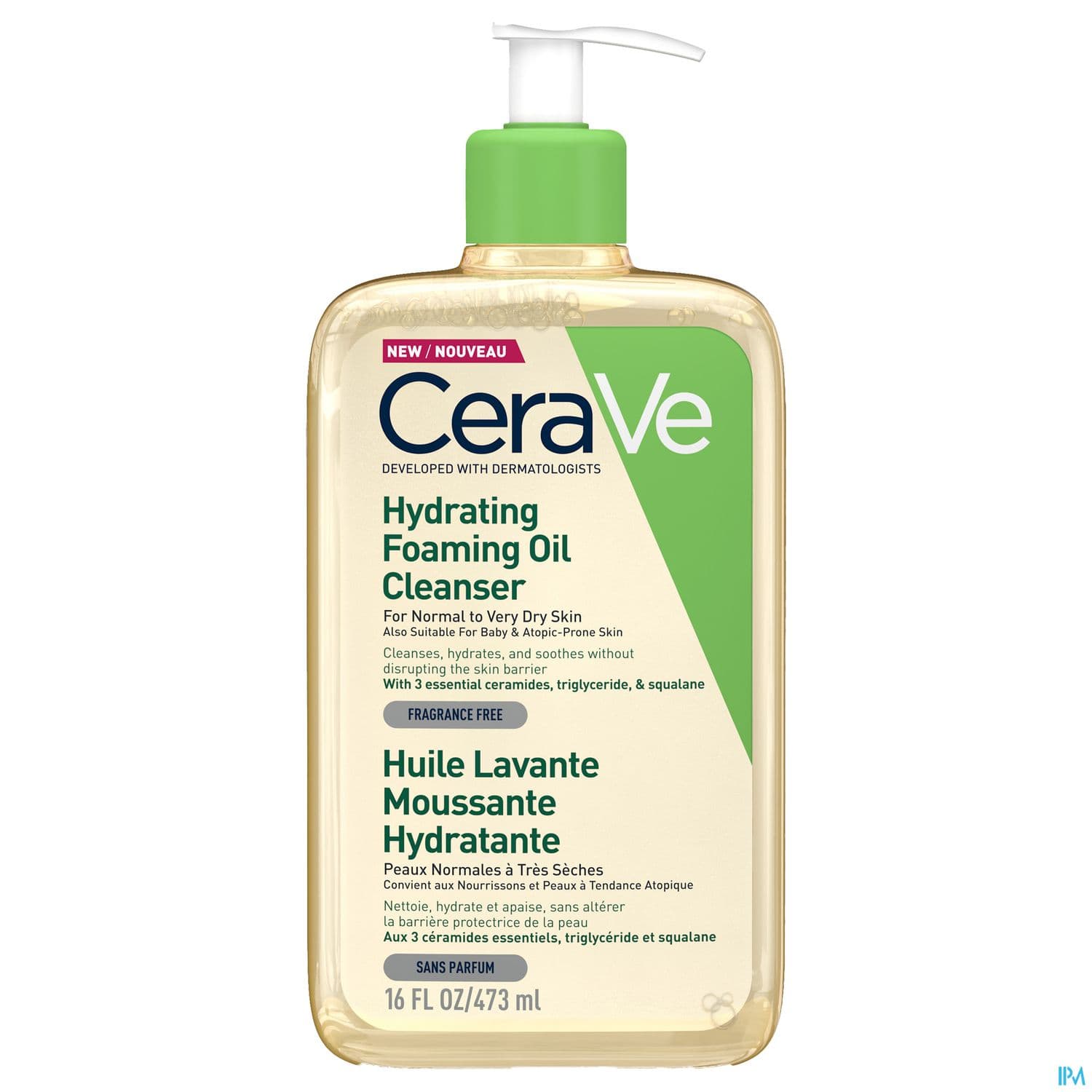 CERAVE HUILE LAVANTE 473ML