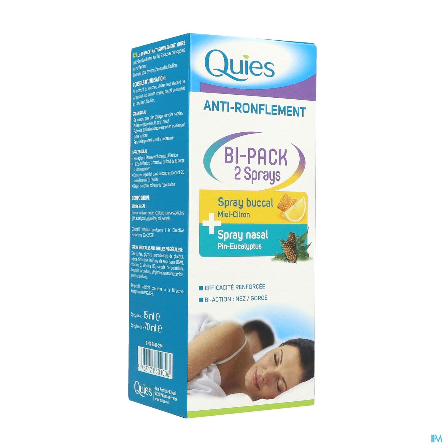 QUIES A/RONF SPR BUCCAL+NASAL