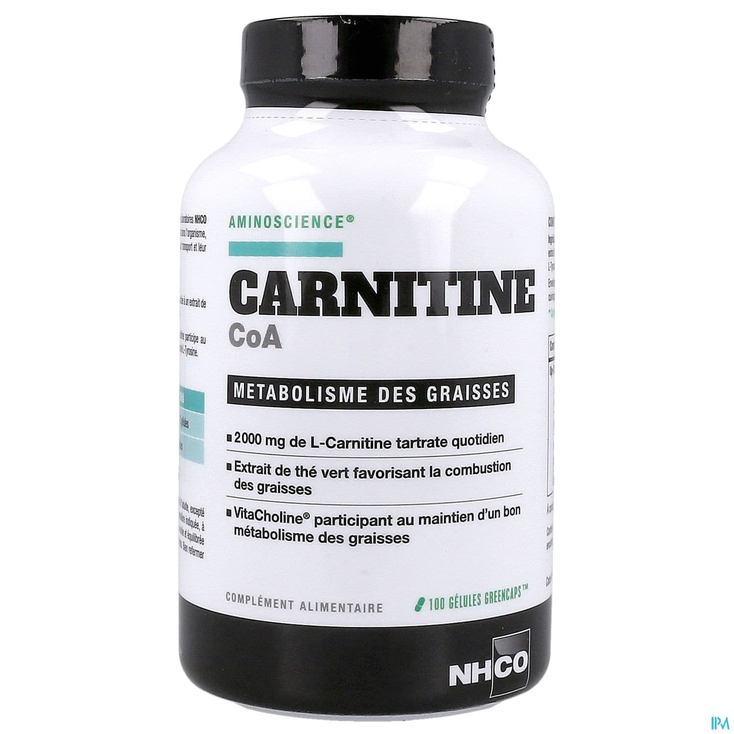 Nhco Carnitine Coa Metabolisme Des Graisses Gelule 100