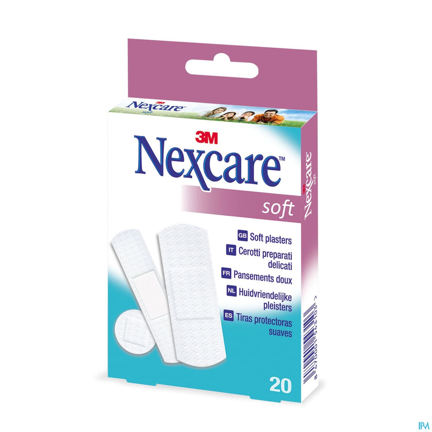 Nexcare 3m Soft Strips 20 N0520as