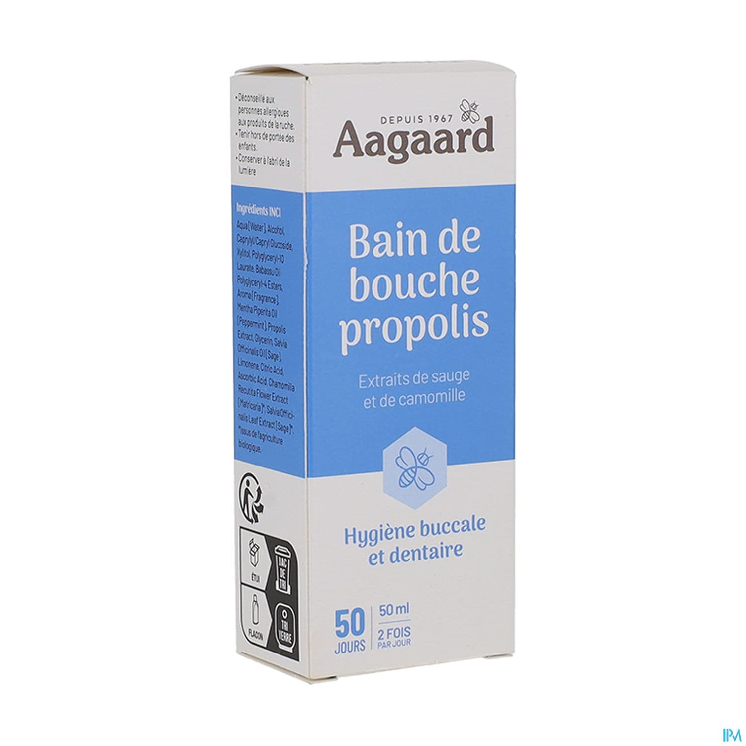 AAGAARD BAIN BOUCHE 50ML — Pharmacie du Carrefour - Bourg-en-Bresse