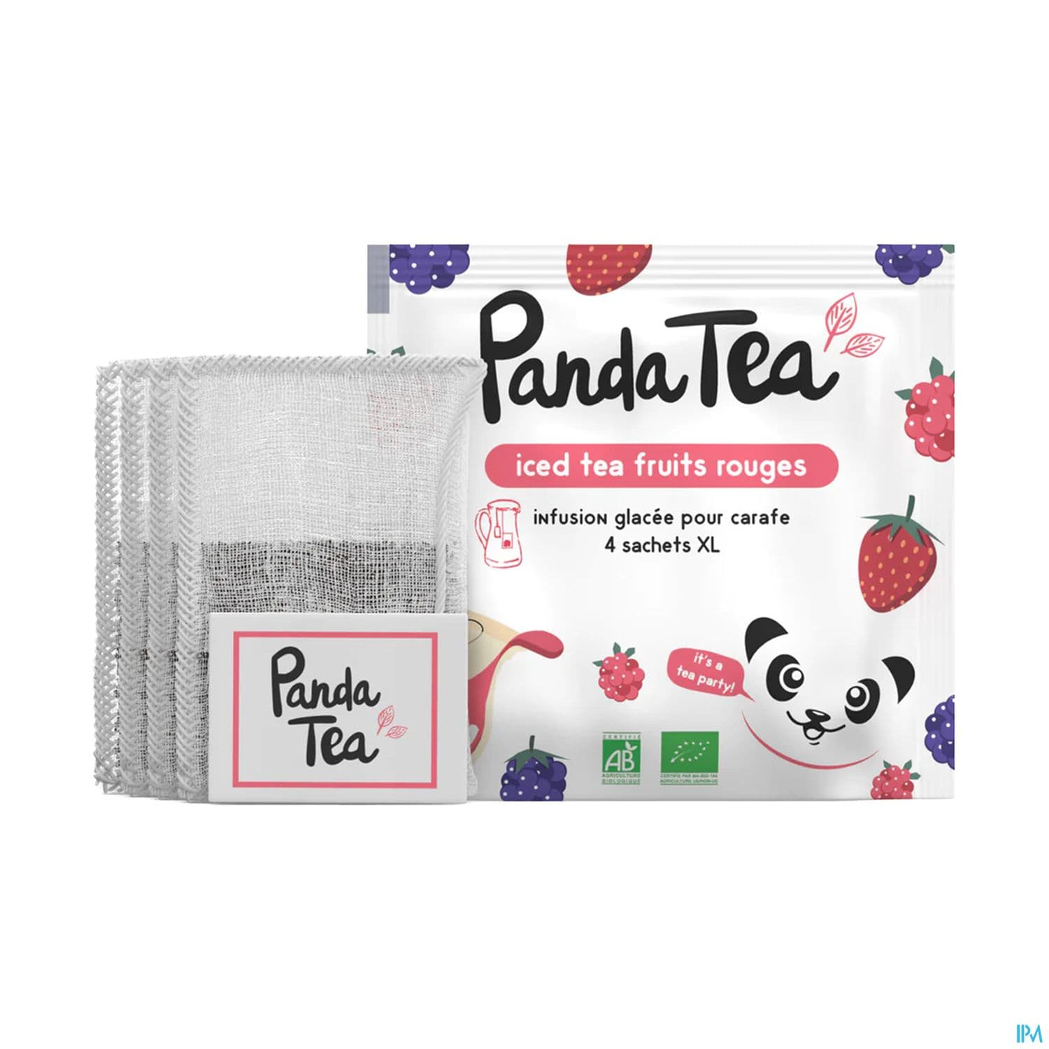 Panda Tea Iced Tea Fruits Rouges Bio Sachet 4 Xl — Pharmacie Villenave Rocade