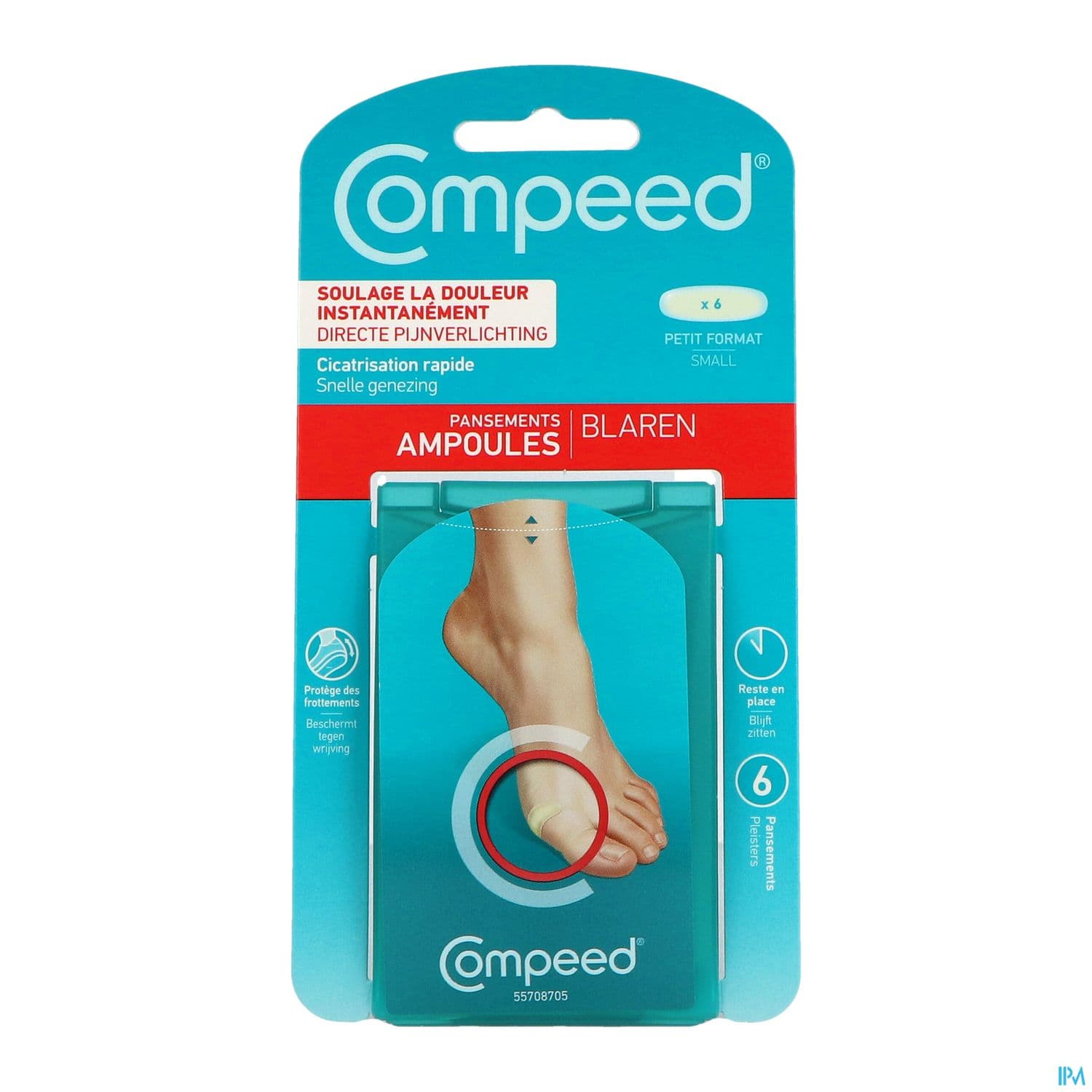 Compeed Pansement Ampoules Petit Format 6