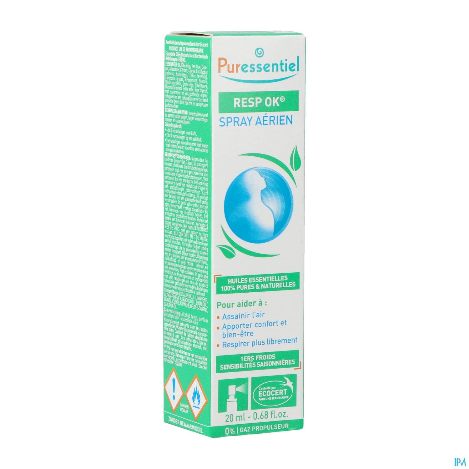 Puressentiel Spray Aerien Resp Ok 20ml