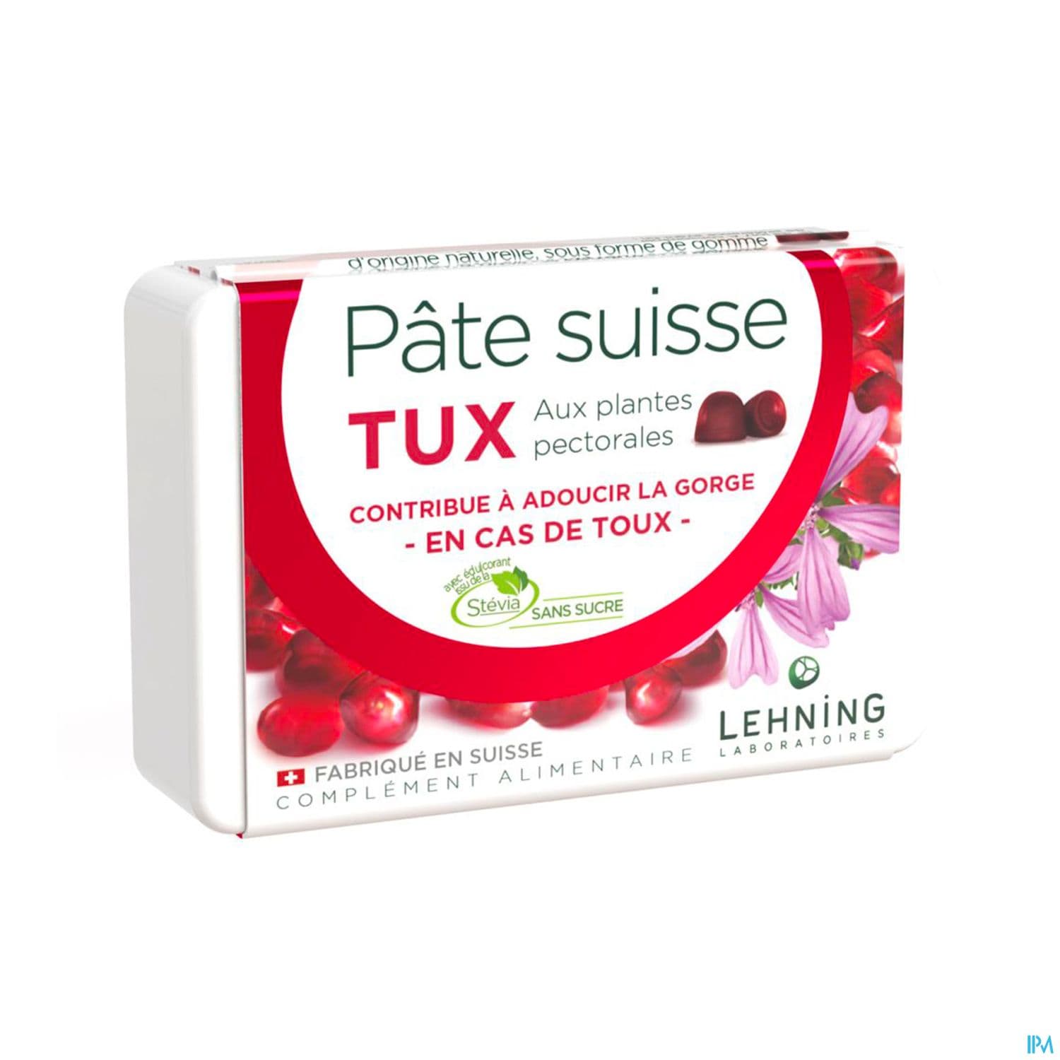 PATE SUISSE TUX GOMME A SUCER 40