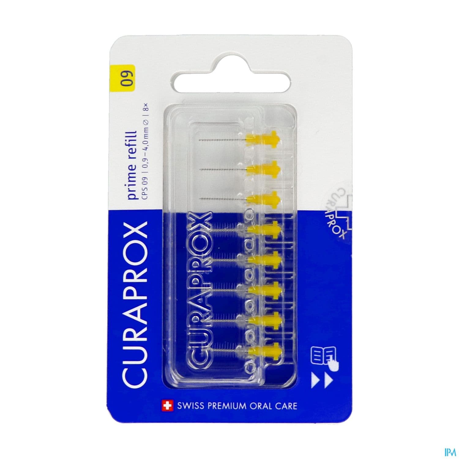 Curaprox Prime Refill Brossette Interdent Jaune 8