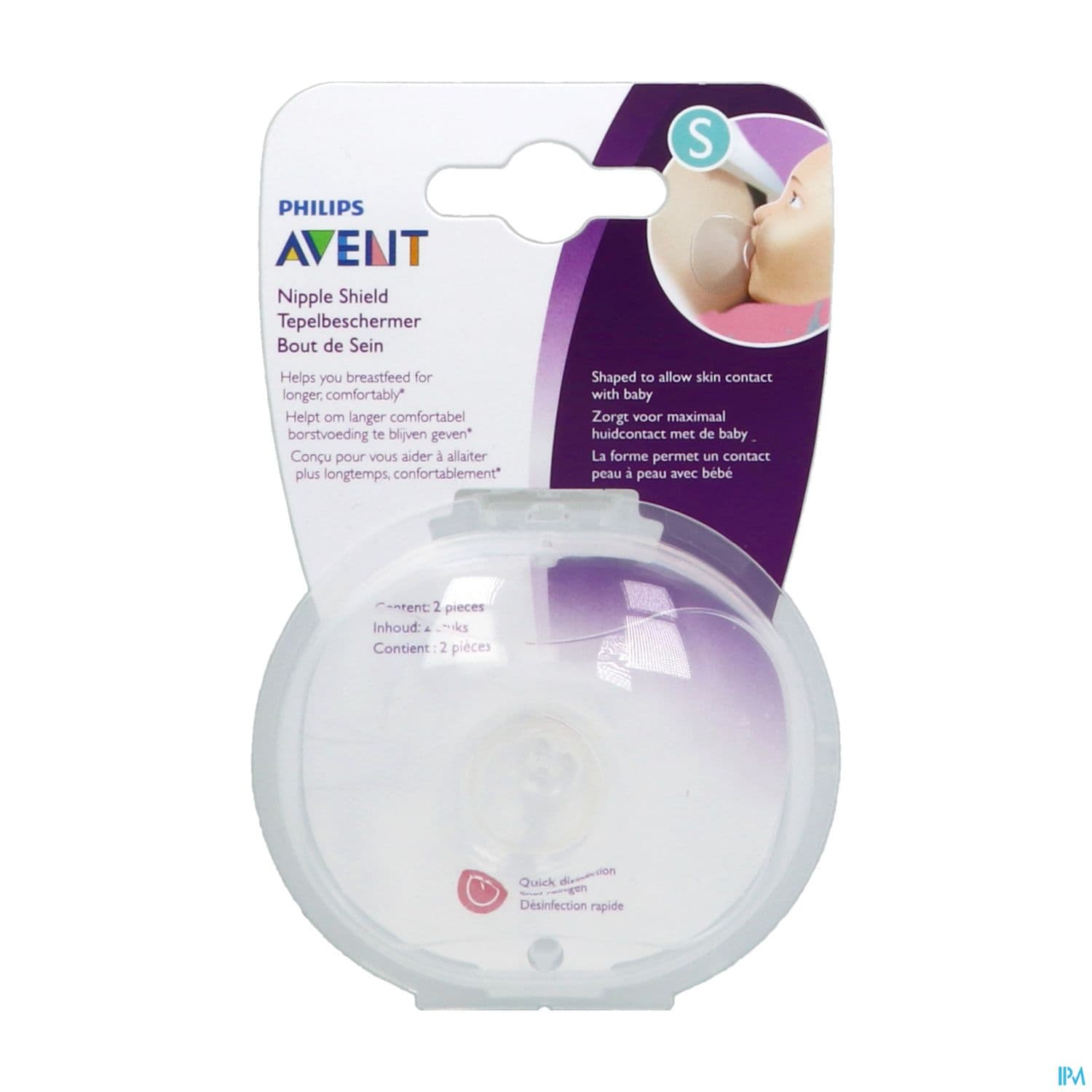 Avent Protege Mamelon Petit Scf153/01 X2