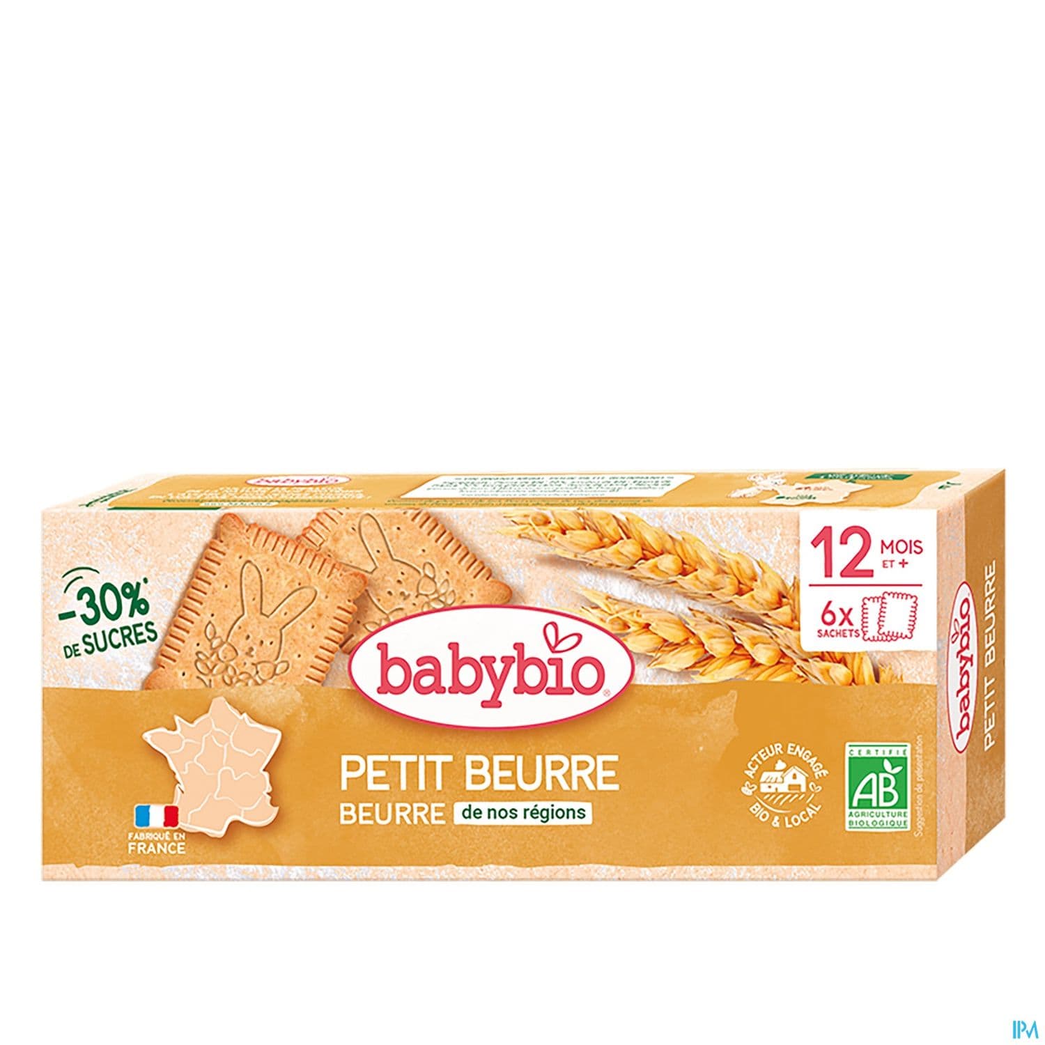 BABYBIO PETIT BISCUIT BEURRE 120G