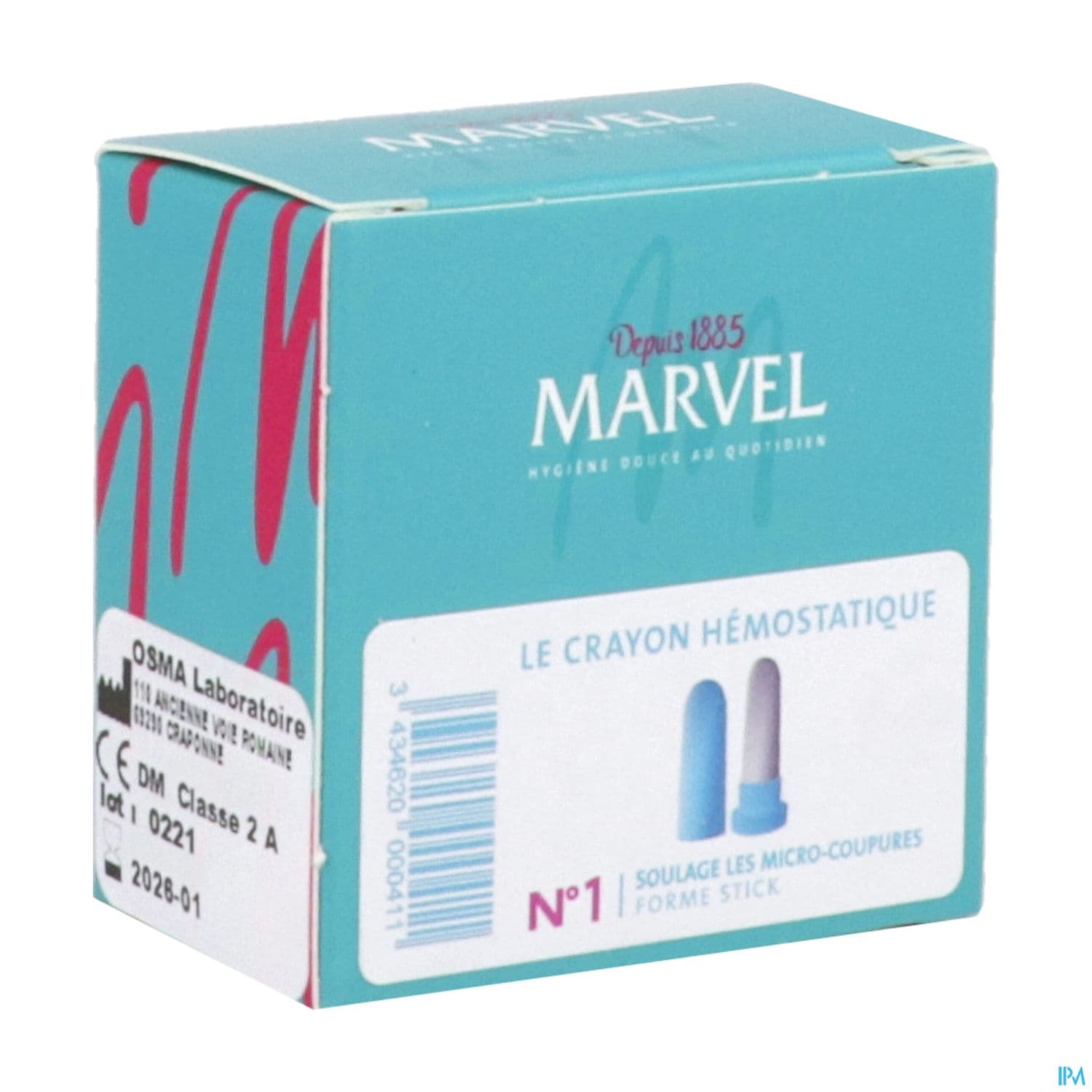 MARVEL CRAYON HEMOSTATIQUE