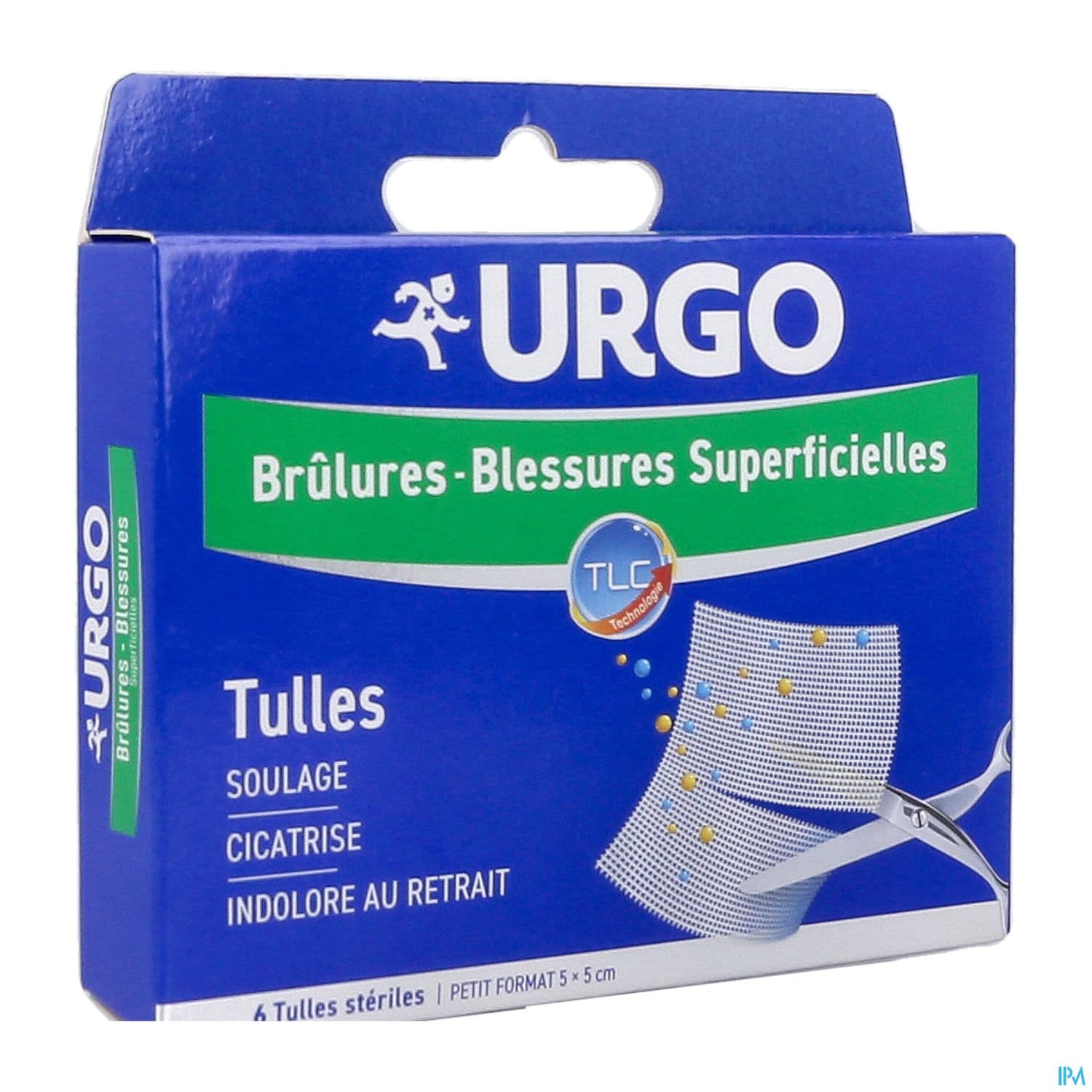 URGO BRULURE TULLE PM 6