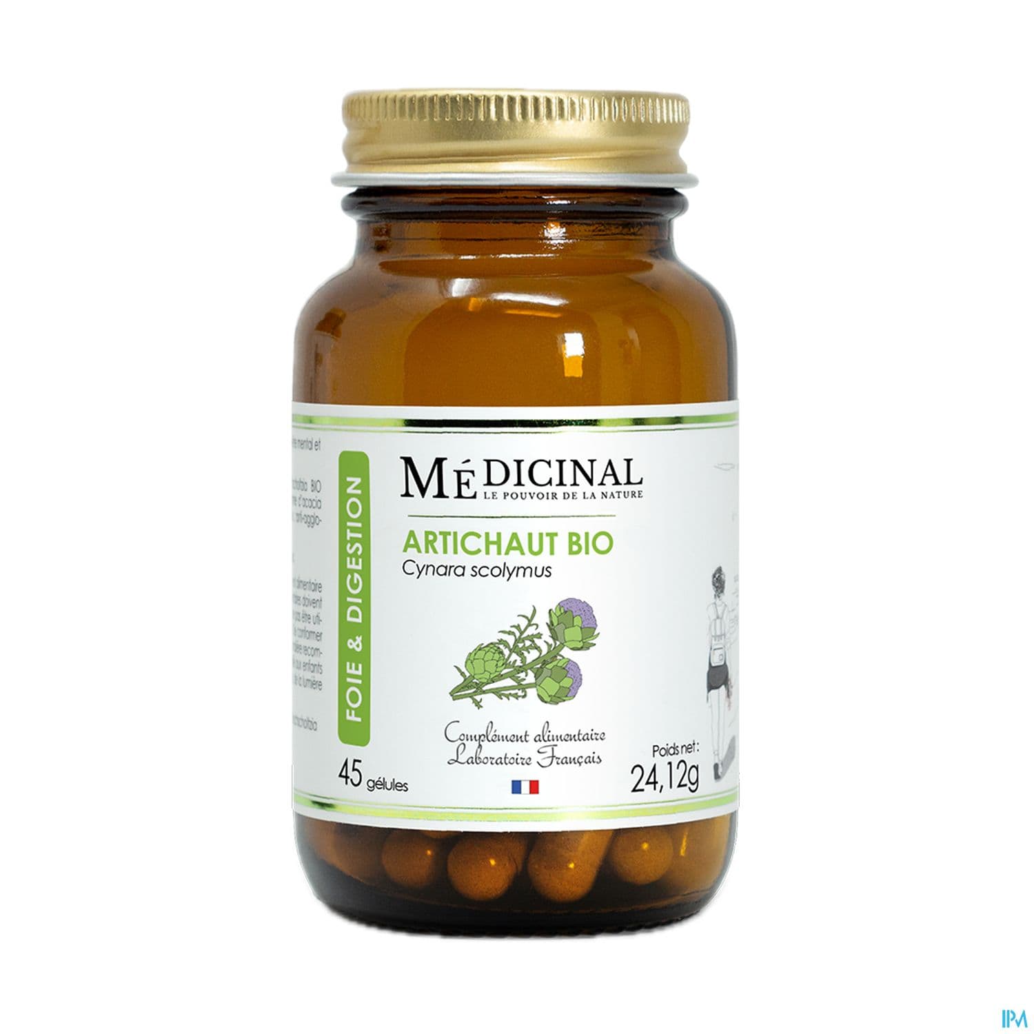 Medicinal Artichaut Bio Gelule 45