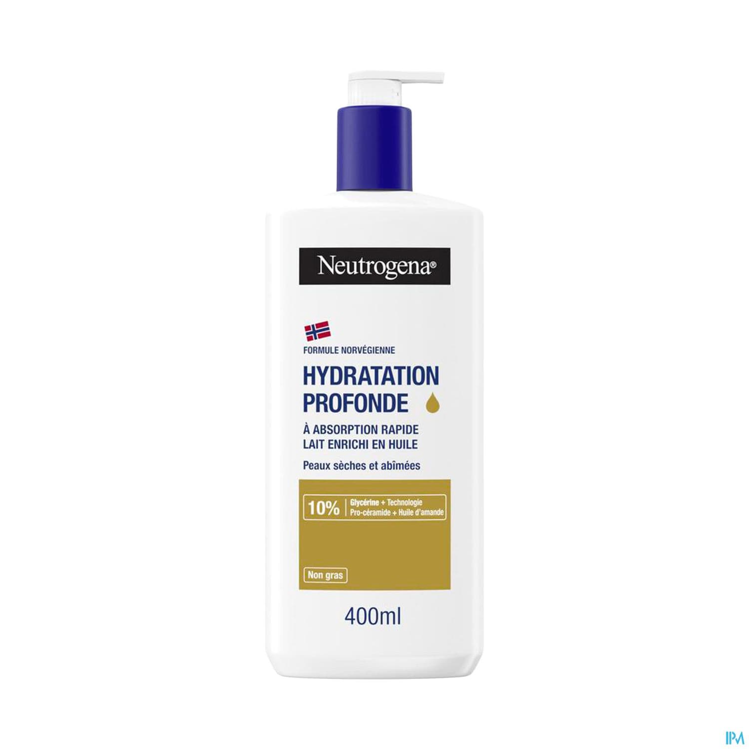 NEUTROGENA HYDR PROF LAIT HLE400ML — Grande Pharmacie du Centre - Ambarès