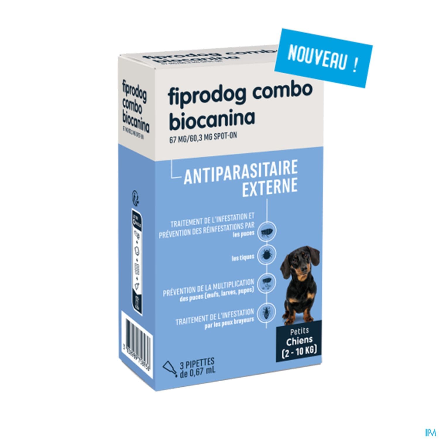FIPRODOG COMBO PETIT CHIEN PIPET 3 — Pharmacie Sautel