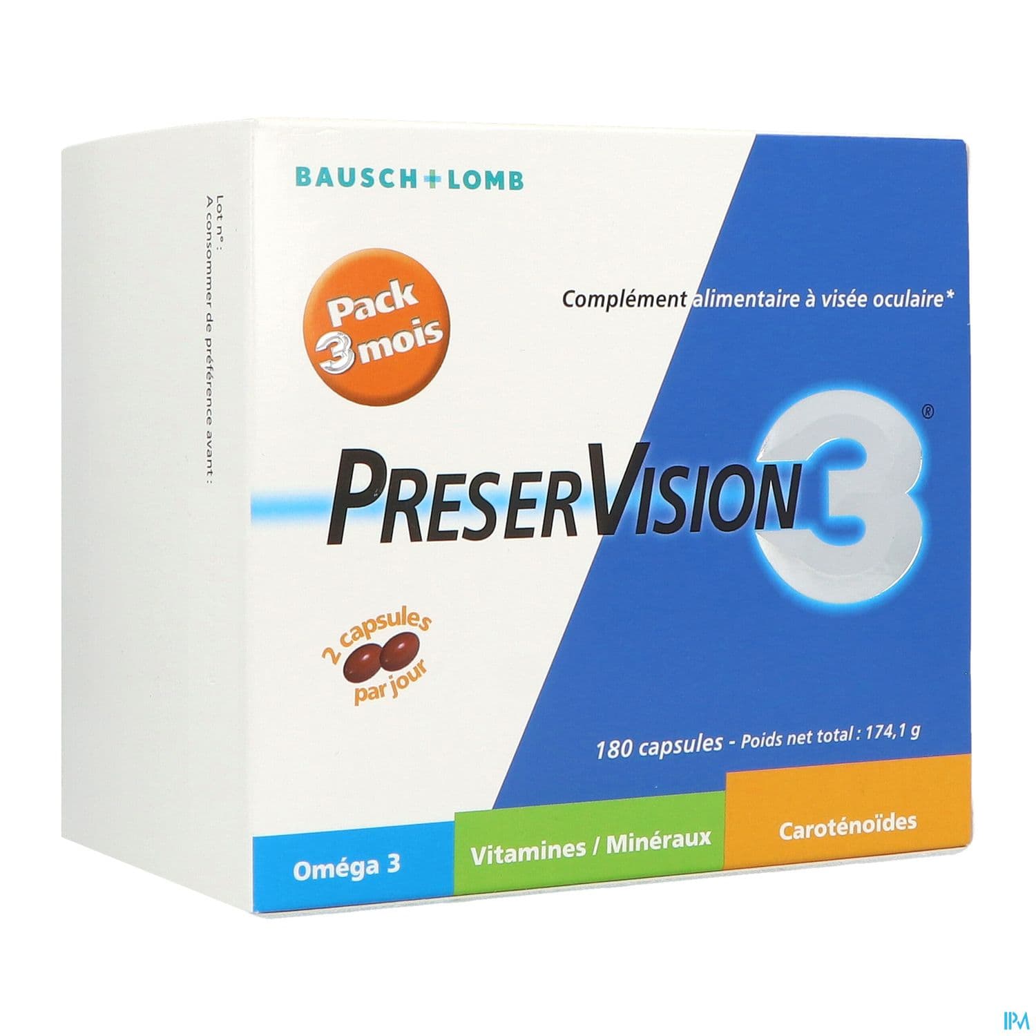 Preservision 3 Capsule Boite 180