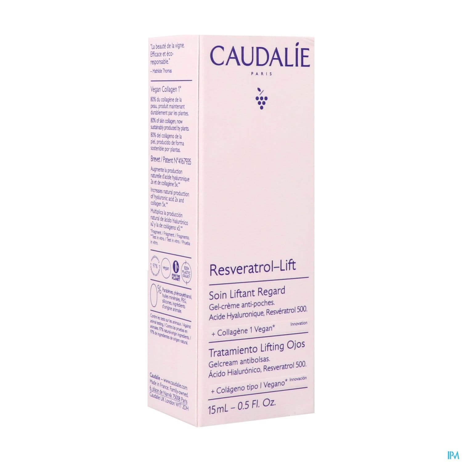 CAUDALIE RESVER LIFT SOIN YEUX15ML