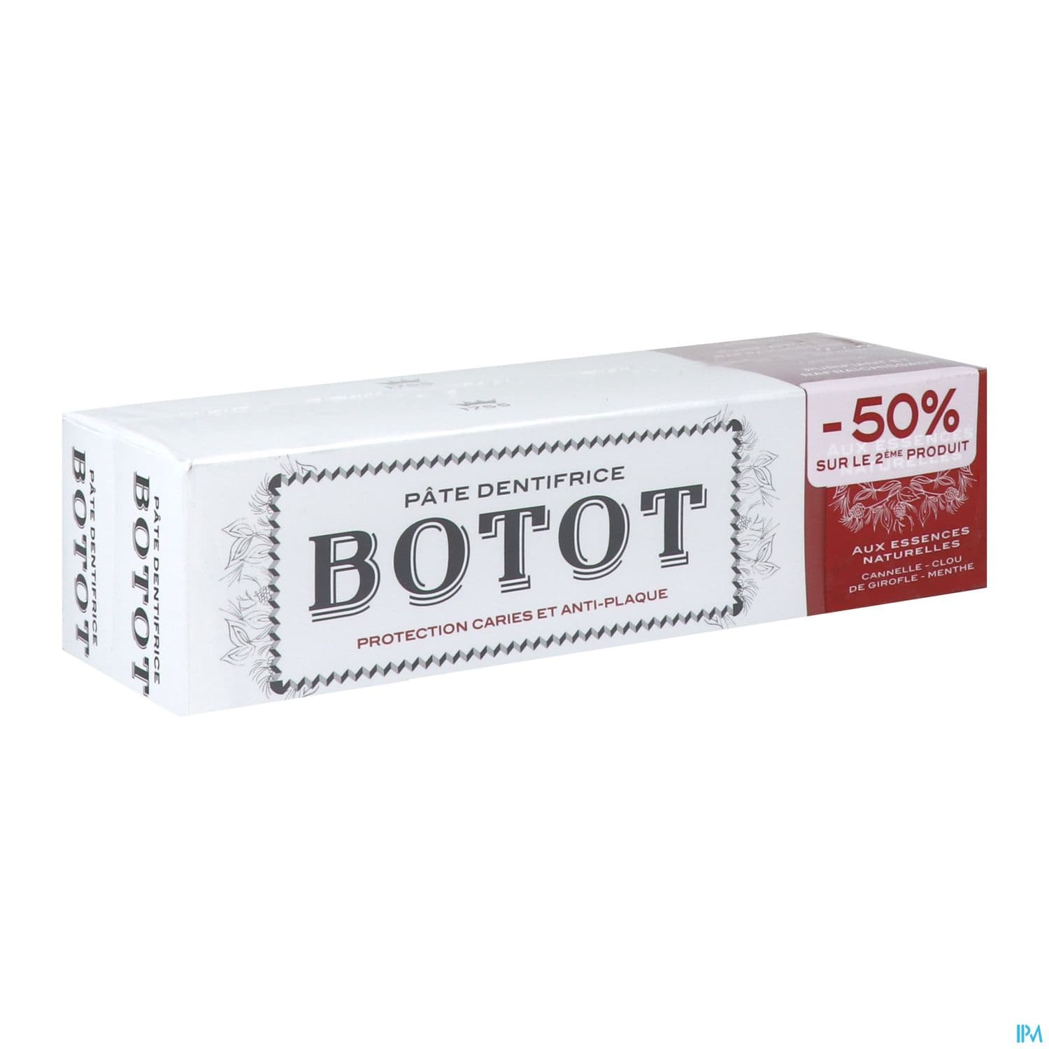 Botot Dentifrice Cannelle Girofle Menthe 75ml X2 — Pharmacie Pharmavance Escudier