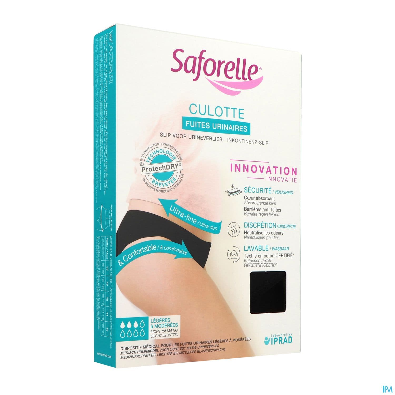Saforelle Culotte Fuites Urinaires T46