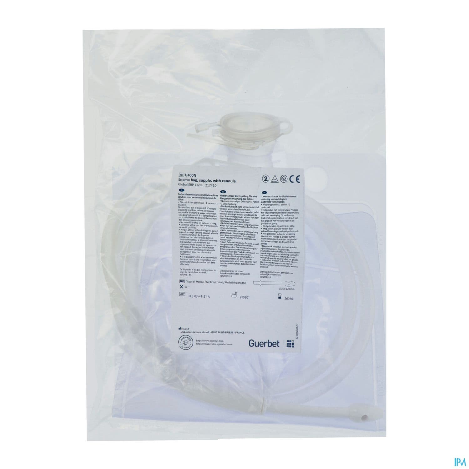 GUERBET POC SPL +TUB CANU 400N