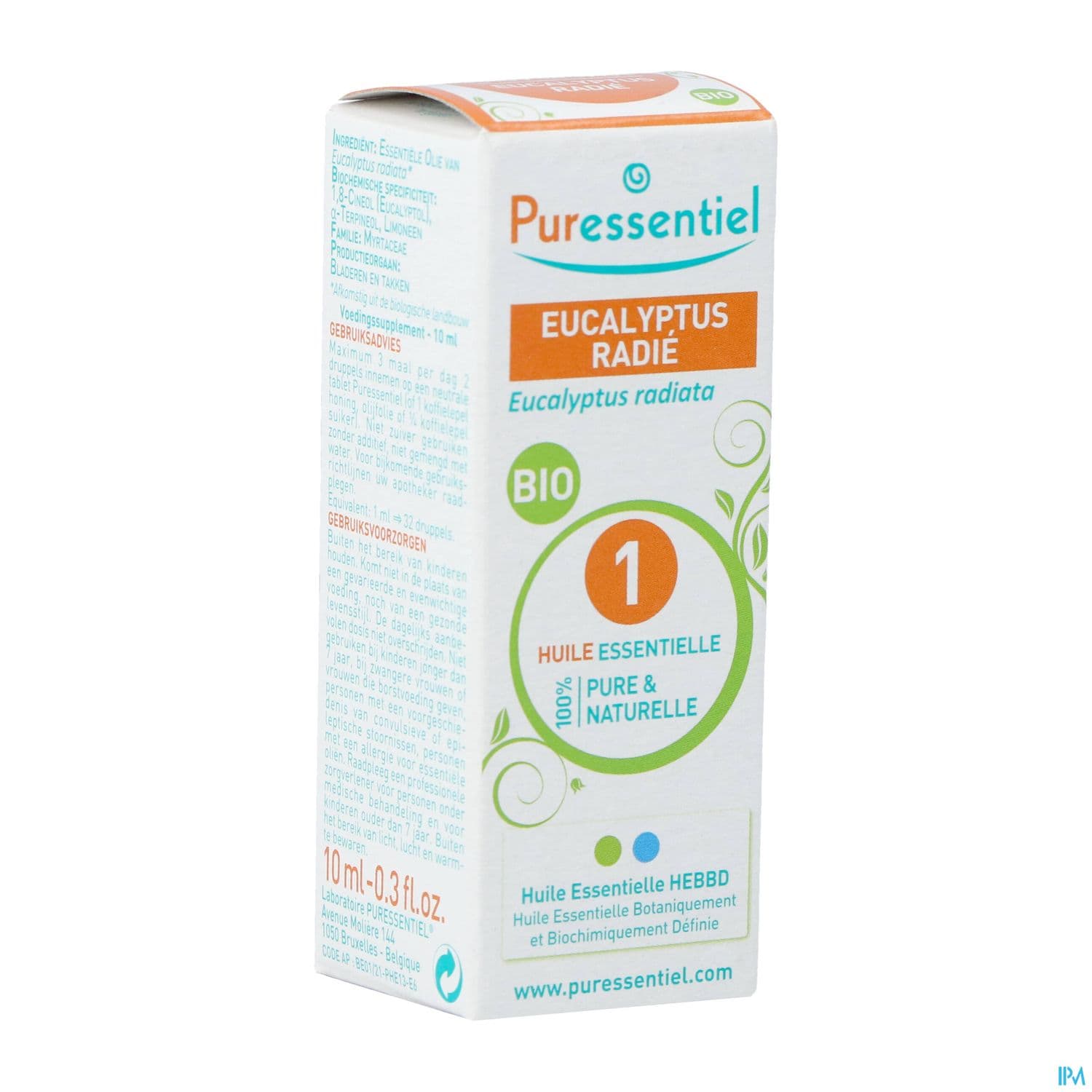 Puressentiel Huile Essentielle Eucalyptus Radie Bio 10ml