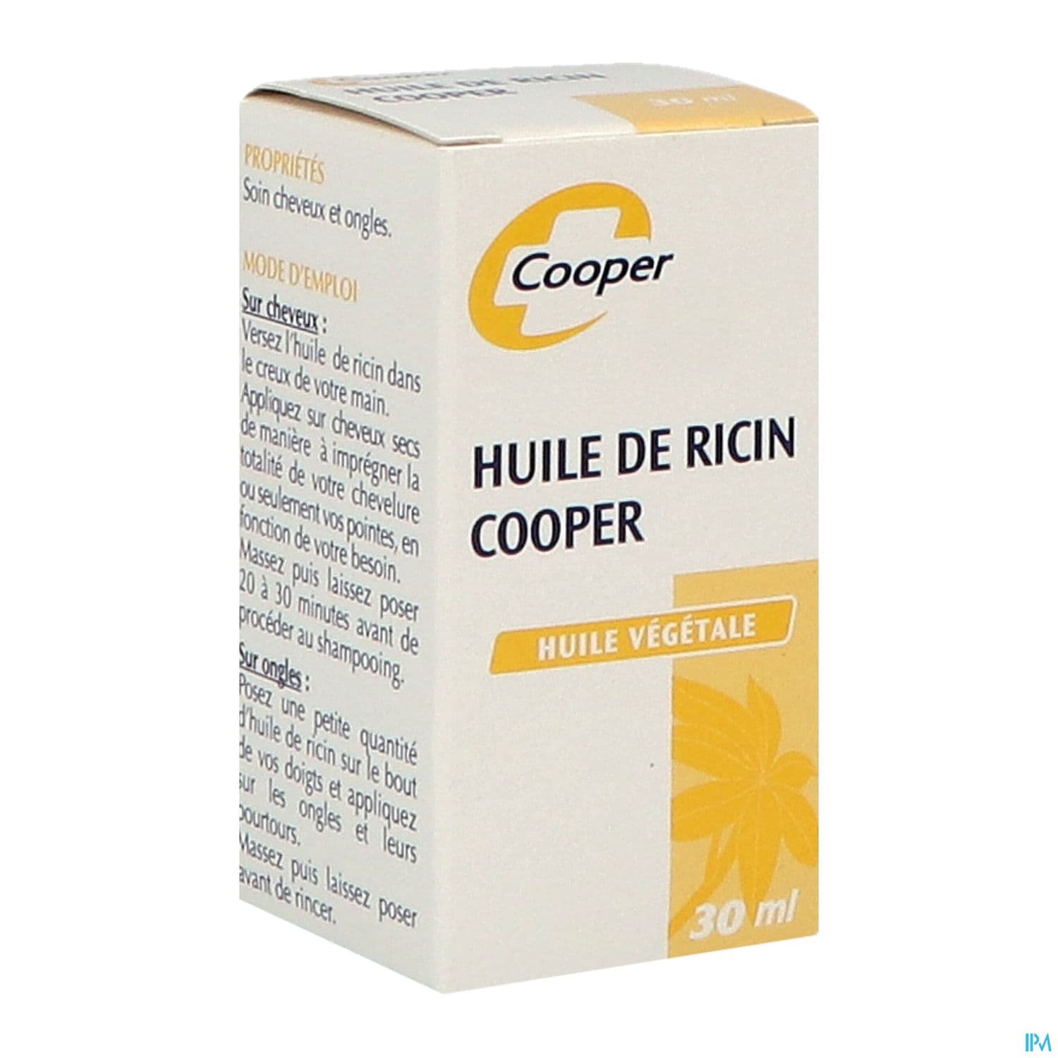 HUILE DE RICIN COOPER FL30ML