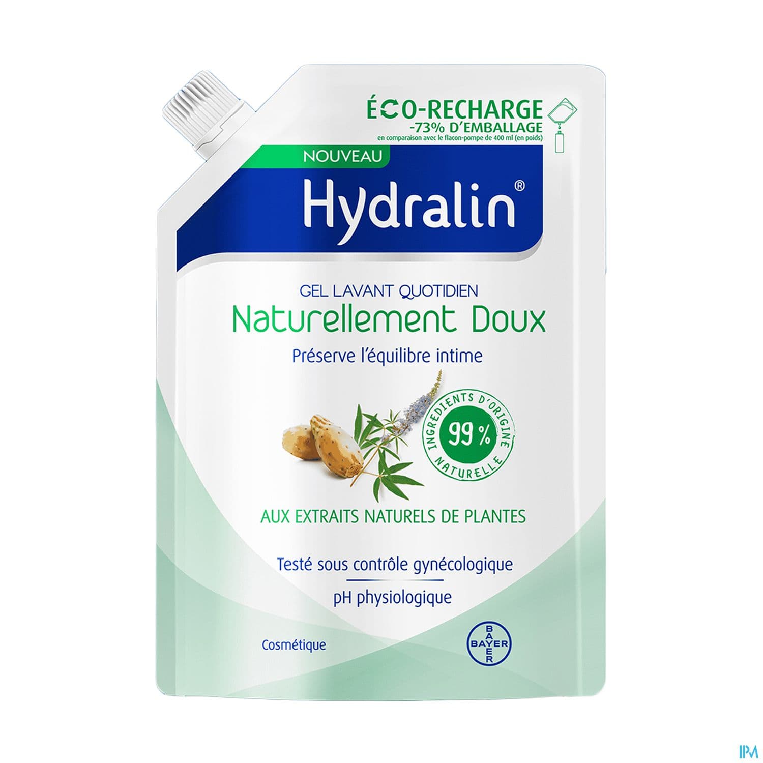 Hydralin Quotidien Gel Lavant 400ml Eco Recharge