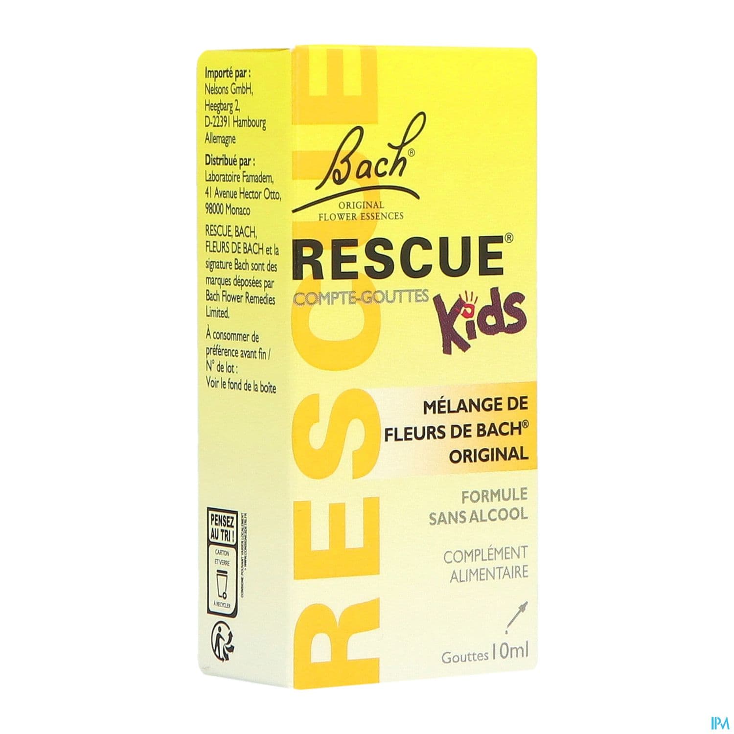 Rescue Bach Kids Gouttes 10ml