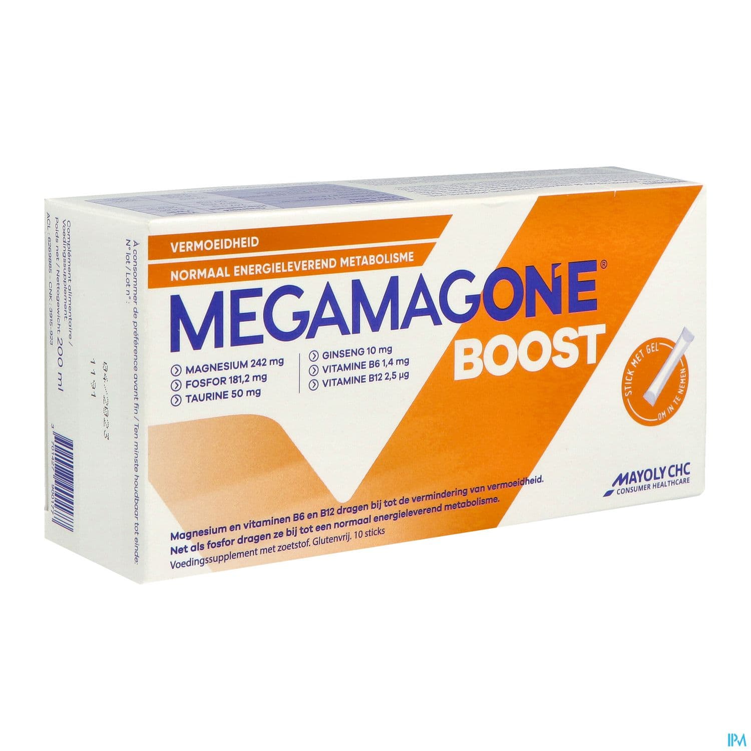 MEGAMAG ONE BOOST SACH 10 — Pharmacie centrale de la Villette 93 Pharmacie de garde 24h/24