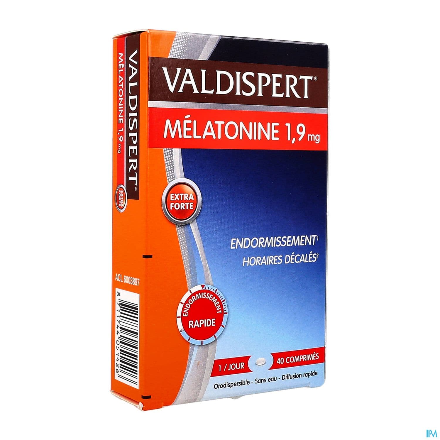 VALDISPERT MELATON 1,9MG CPR ORO40