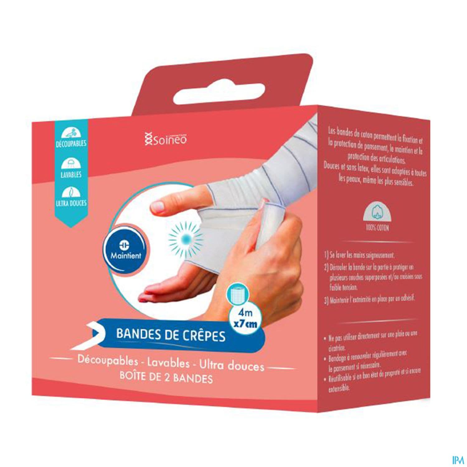 SOINEO BDE CREPE 4MX7CM BTE 2