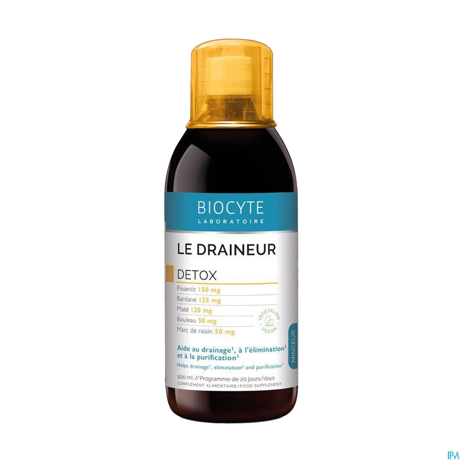 Biocyte Le Draineur Solution Buvable 500ml