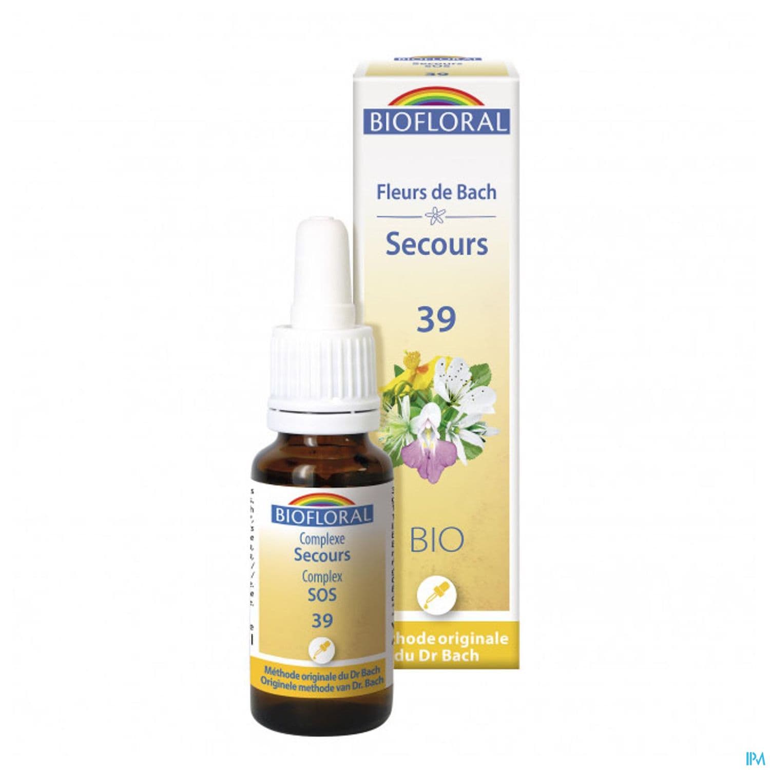 Biofloral Sos Secours Compte Gouttes Bio Demeter 20ml