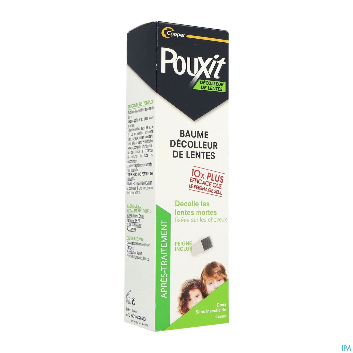 POUXIT DECOL LENTE BAUME+PEIGNE 1 — Pharmacie Principale de Malakoff