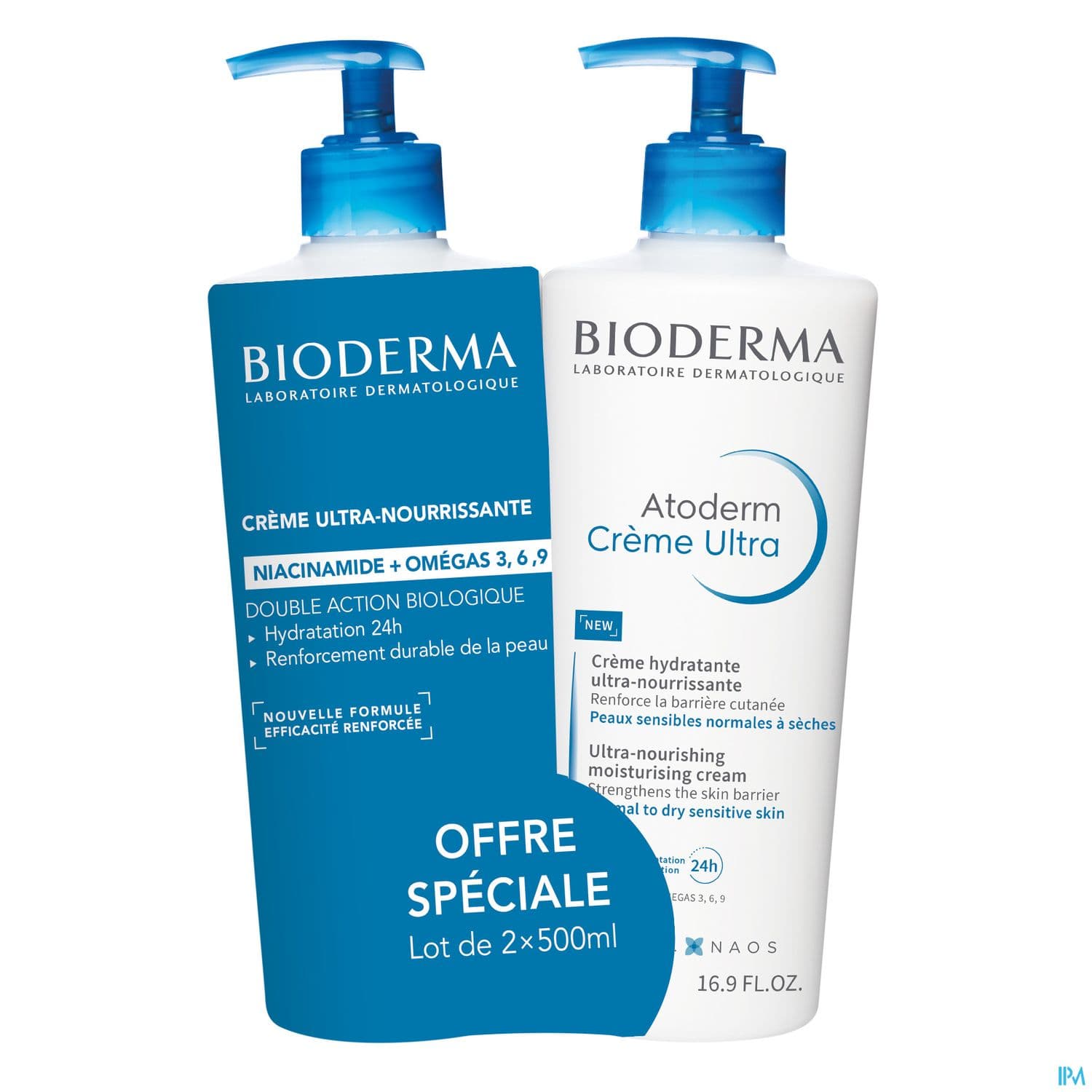 ATODERM CR ULTRA NOURR 500MLX2