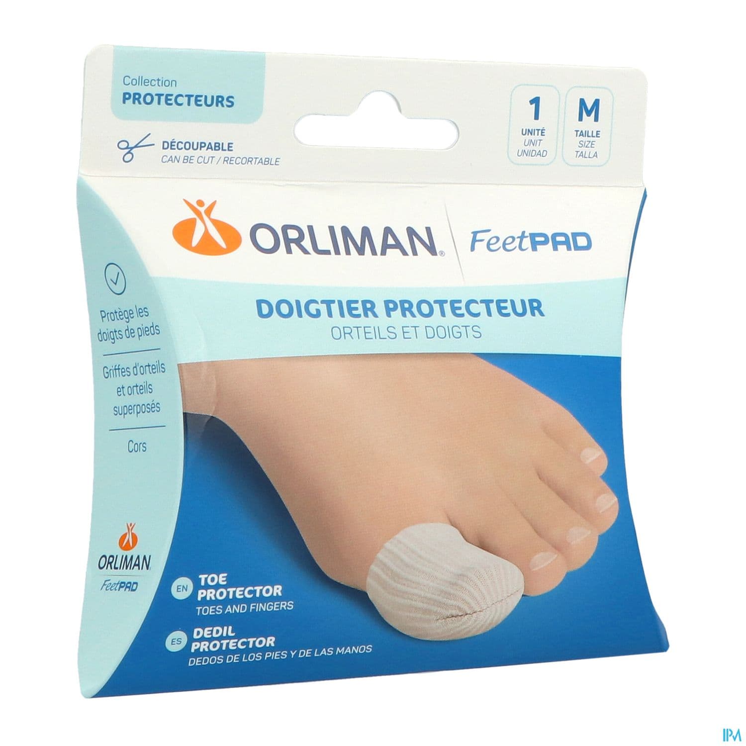 DOIGT PROTEC FEETPAD ORT/DOIGT TM