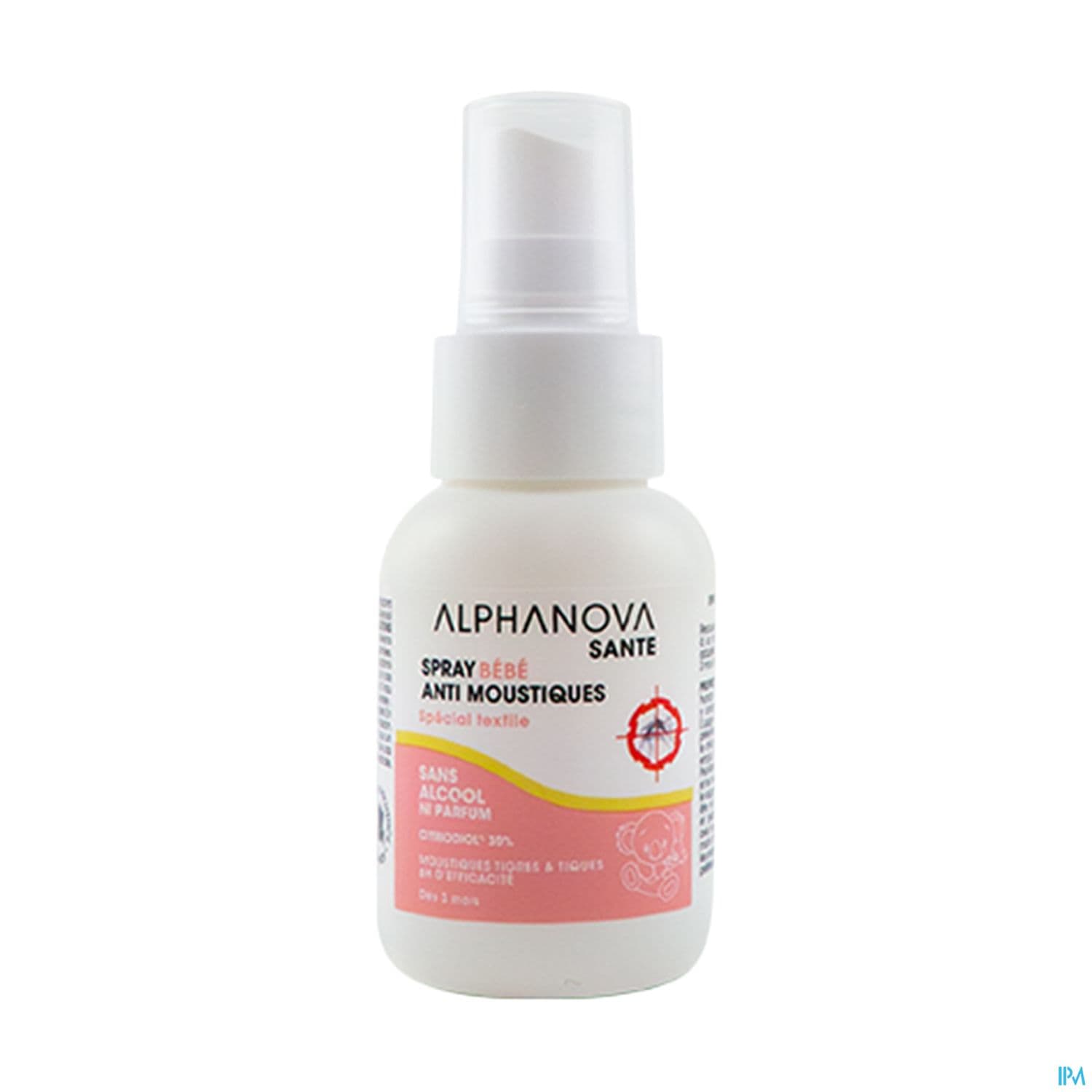 Alphanova Sante Spray Antimoustiques Bebe Textile 50ml