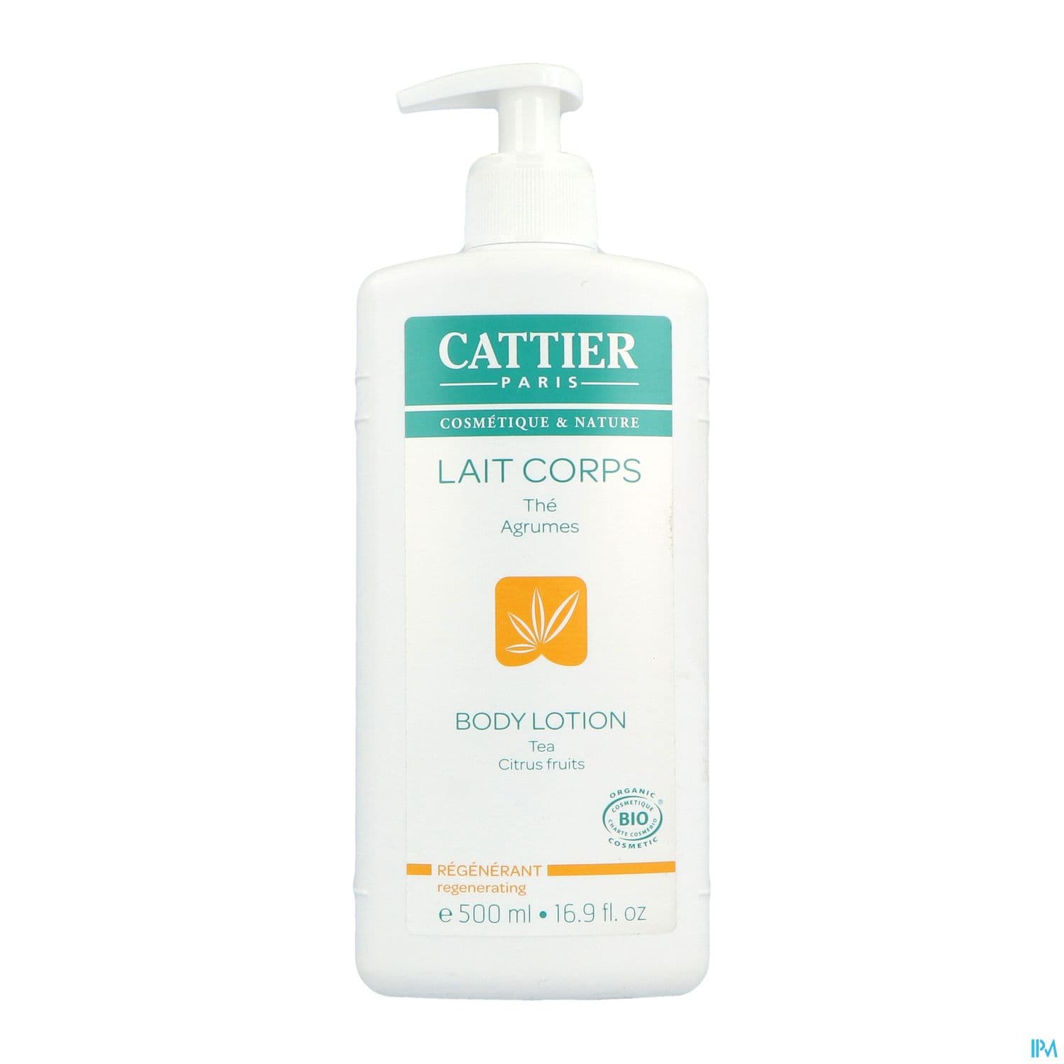 Cattier Lait Corps Regenerant The Agrumes Bio 500ml — Neopharm Pharmacie de la Plaine