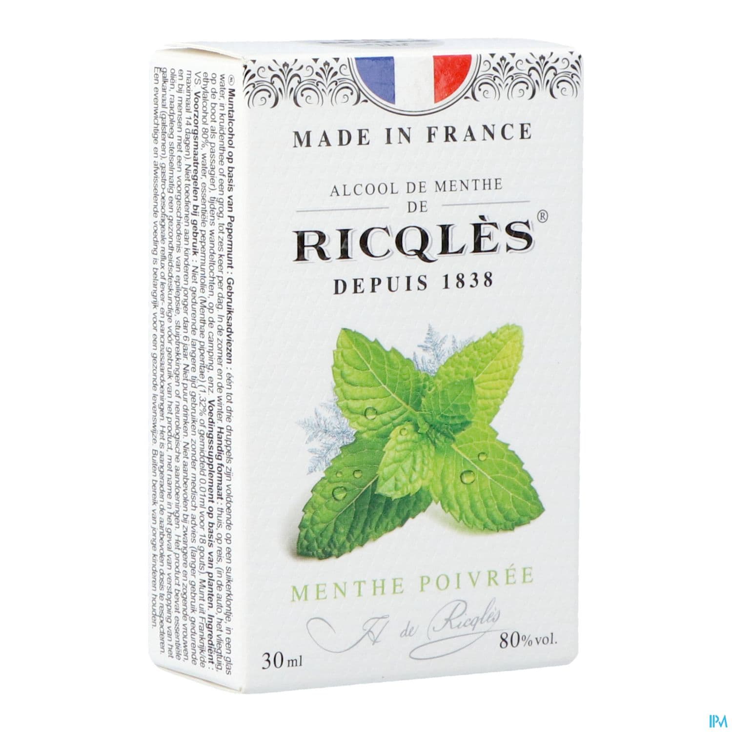 RICQLES ALCOOL MENTH FL 30ML