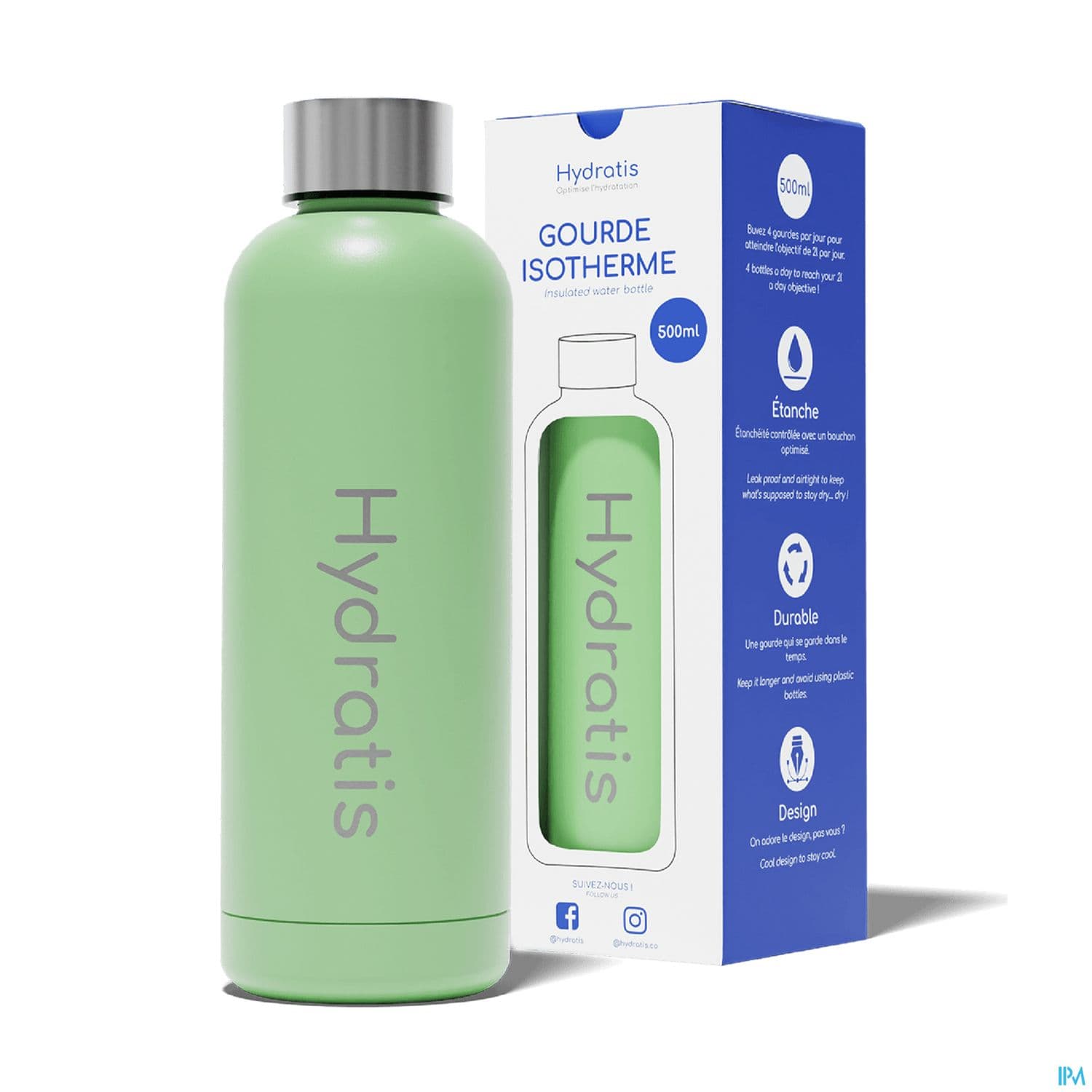 Hydratis Gourde Isotherme Verte