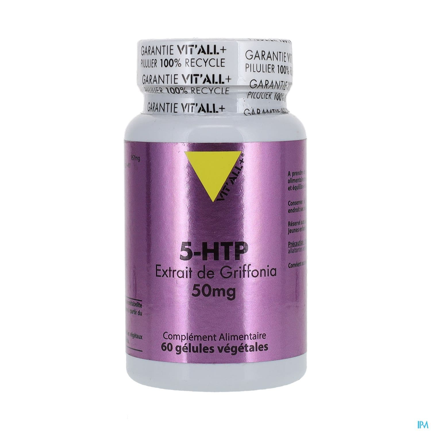 VITALL+ 5-HTP 50MG GELUL60 — Pharmacie Cannes Riviera