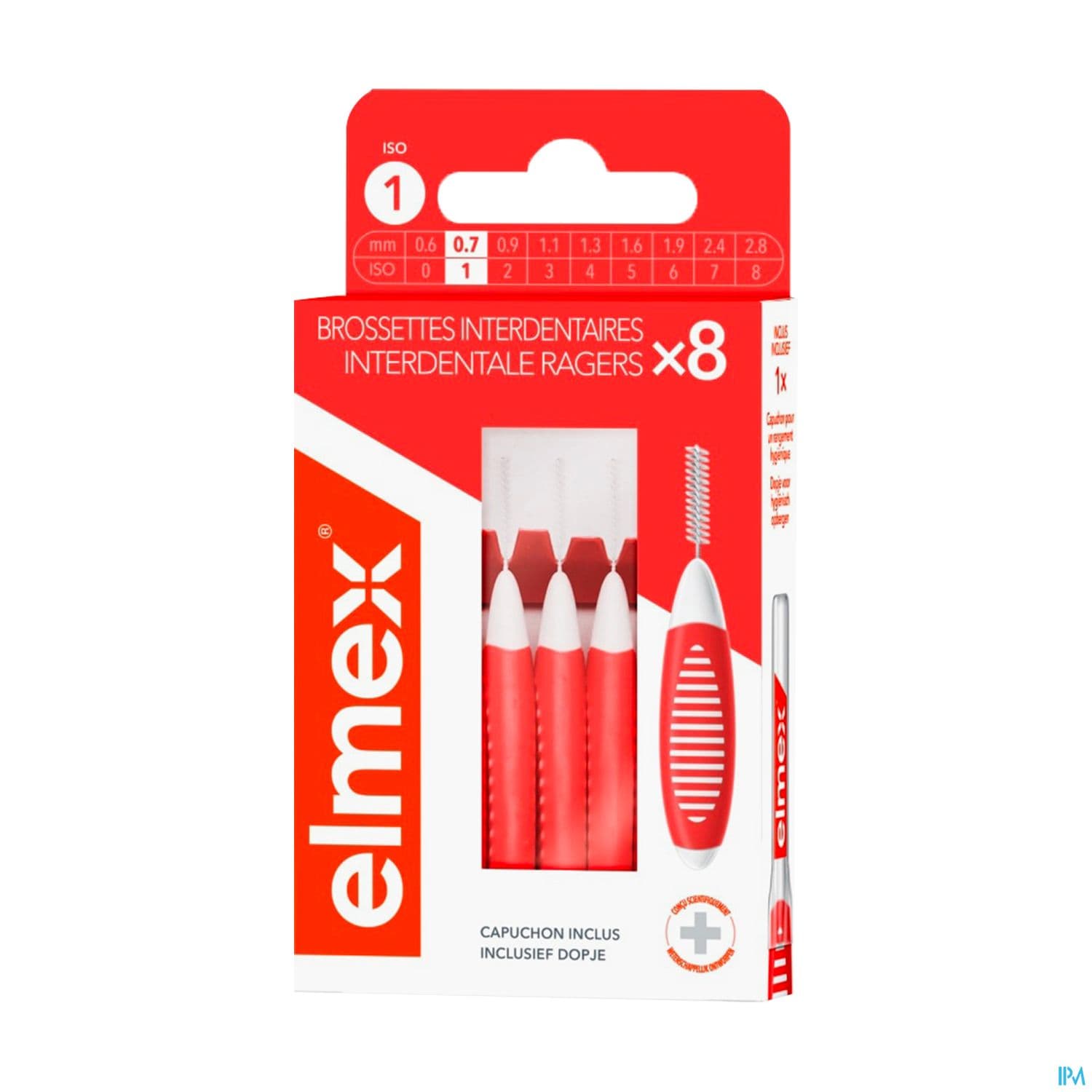 Elmex Brossette Interdentaire Taille 1 0mm7 X8