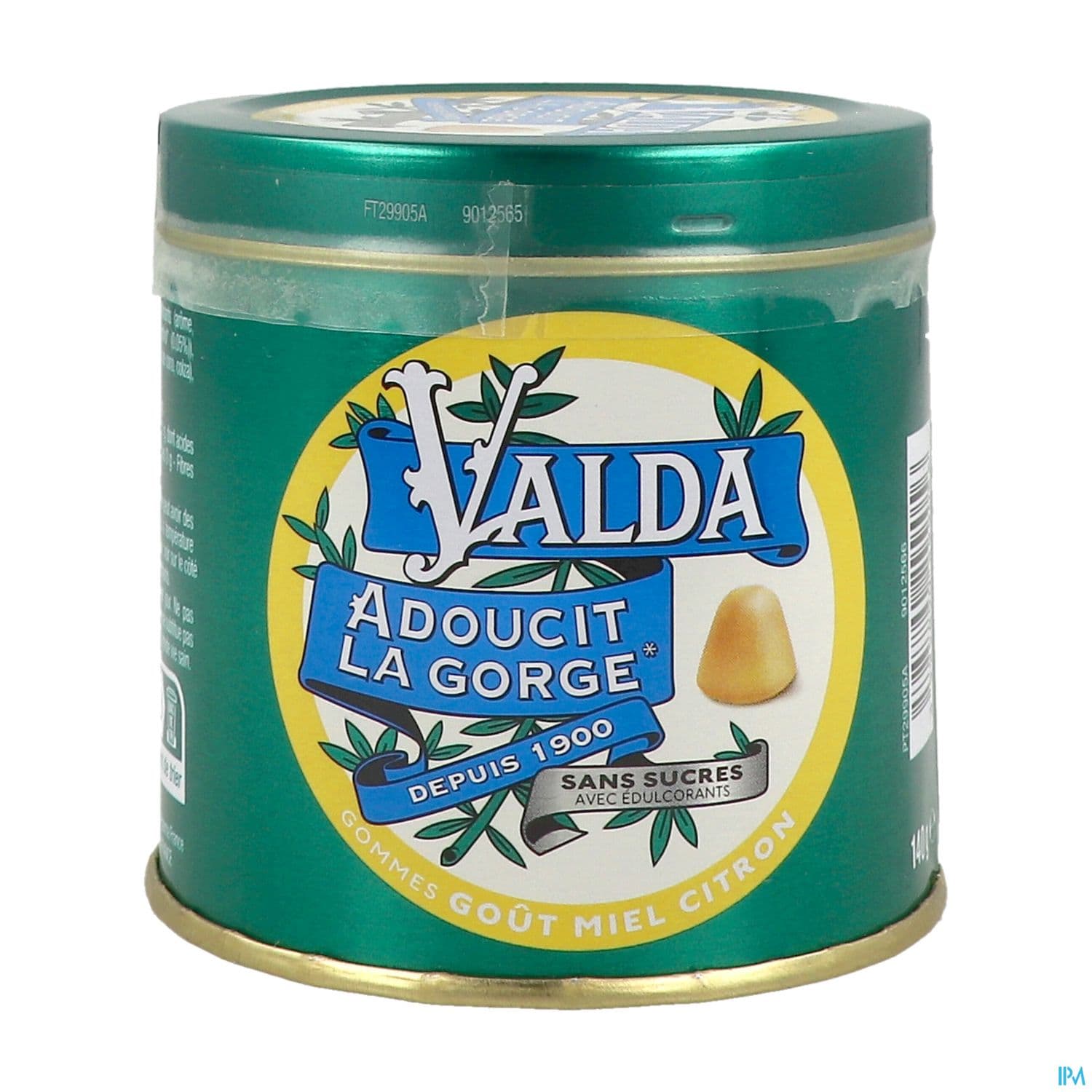 Valda Gommes Miel Citron Sans Sucre 140g