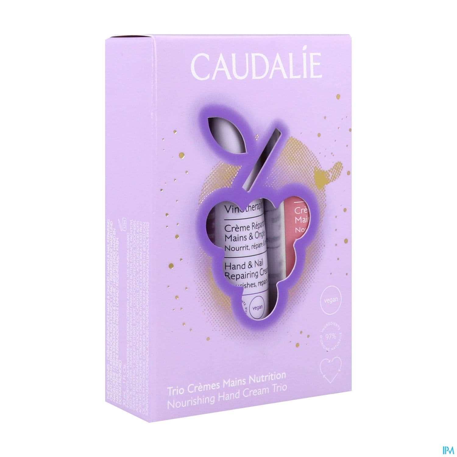Caudalie Vinotherapist Coffret Trio Cremes Mains Noel 2024