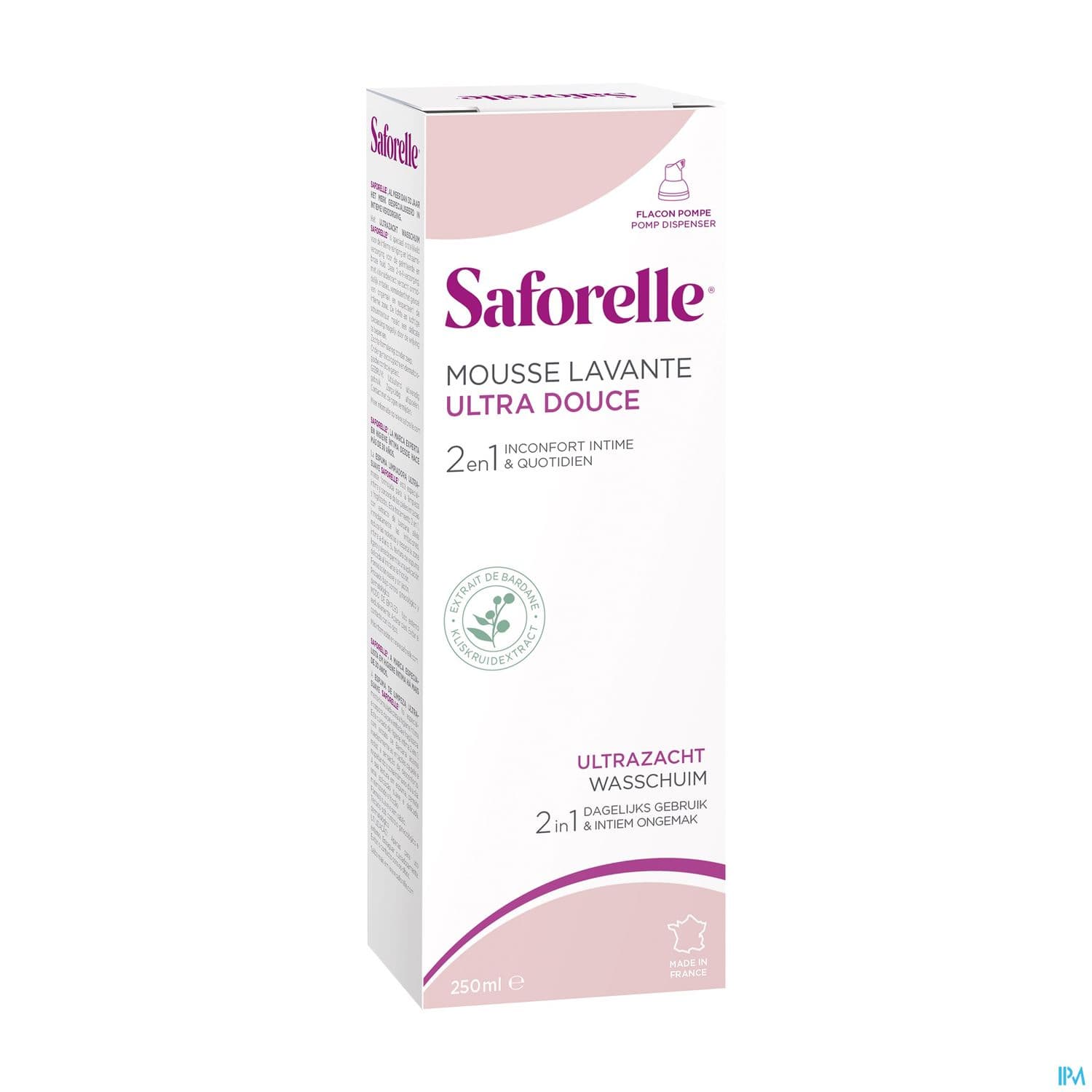 SAFORELLE MOUSSE ULT/DOUCE 250ML