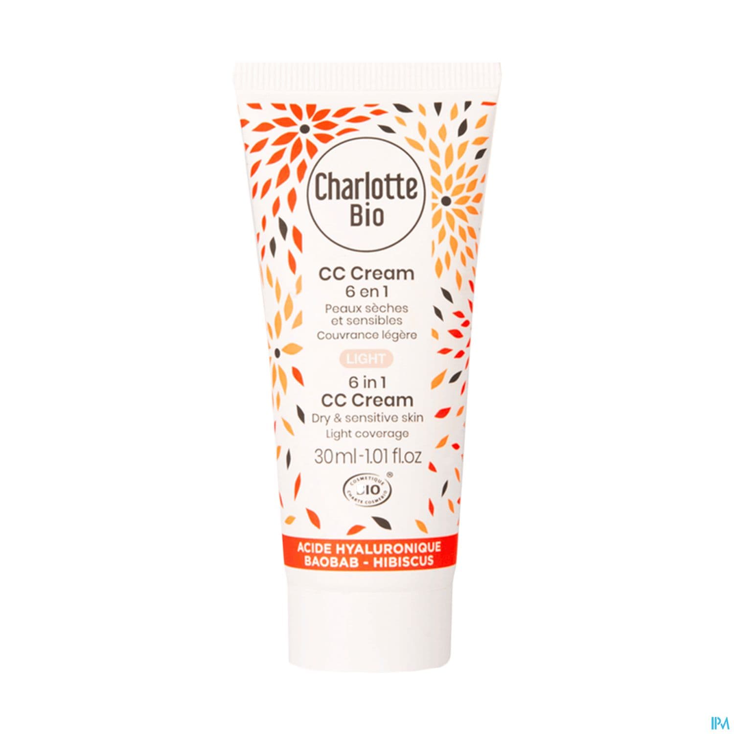 Charlotte Bio Cc Cream Light 6en1 Antiage Peaux Seches 30ml — Pharmacie Villenave Rocade