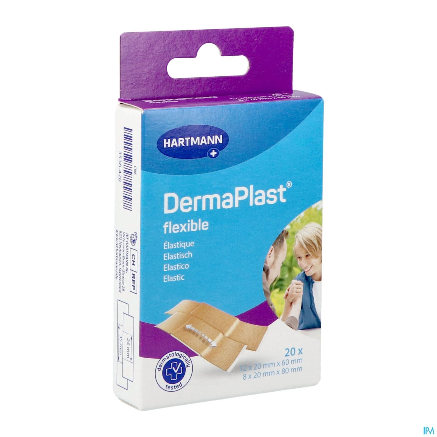 Hartmann Dermaplast Flexible Pansement 6cm X 10cm 10