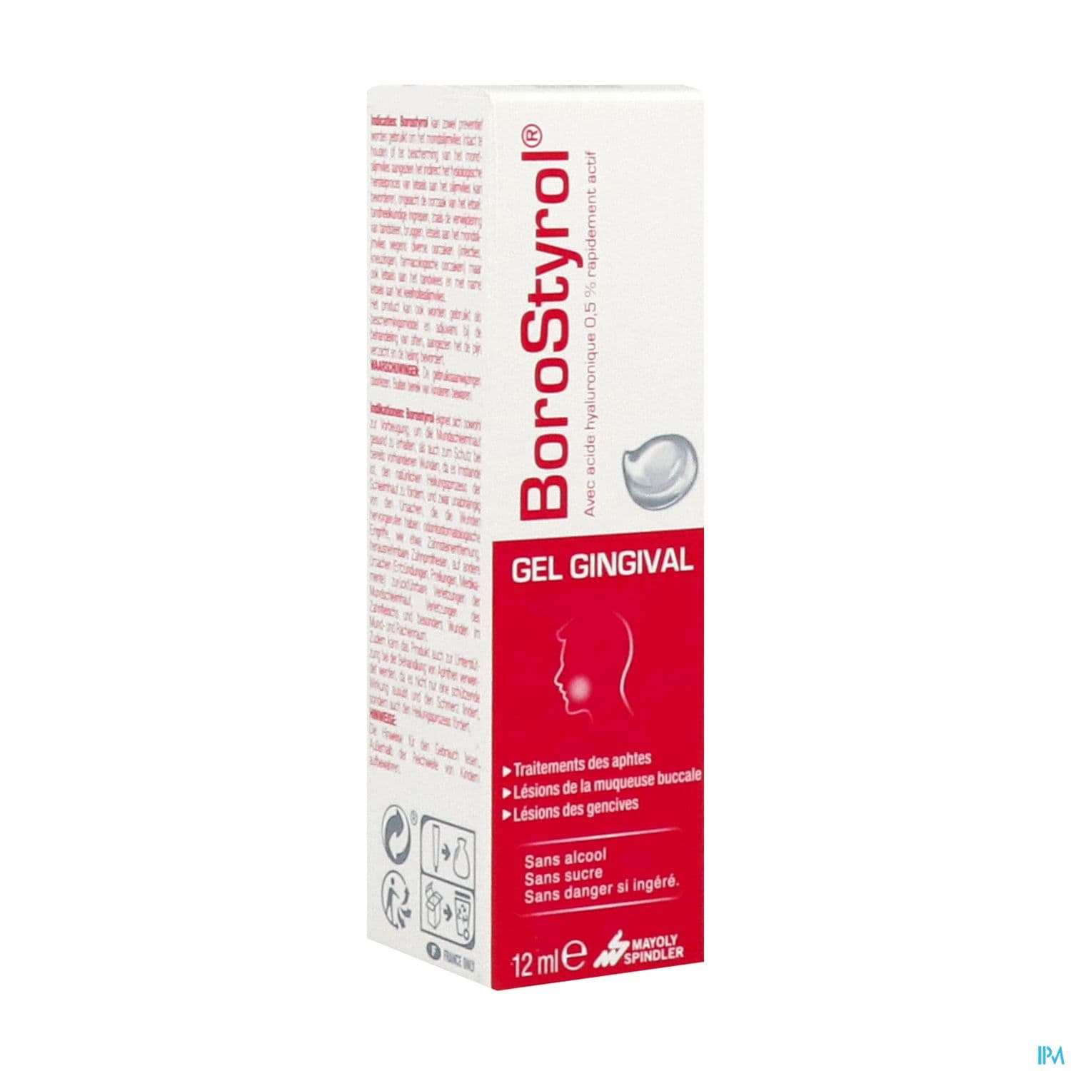 Borostyrol Gel Buccal Tube 12ml