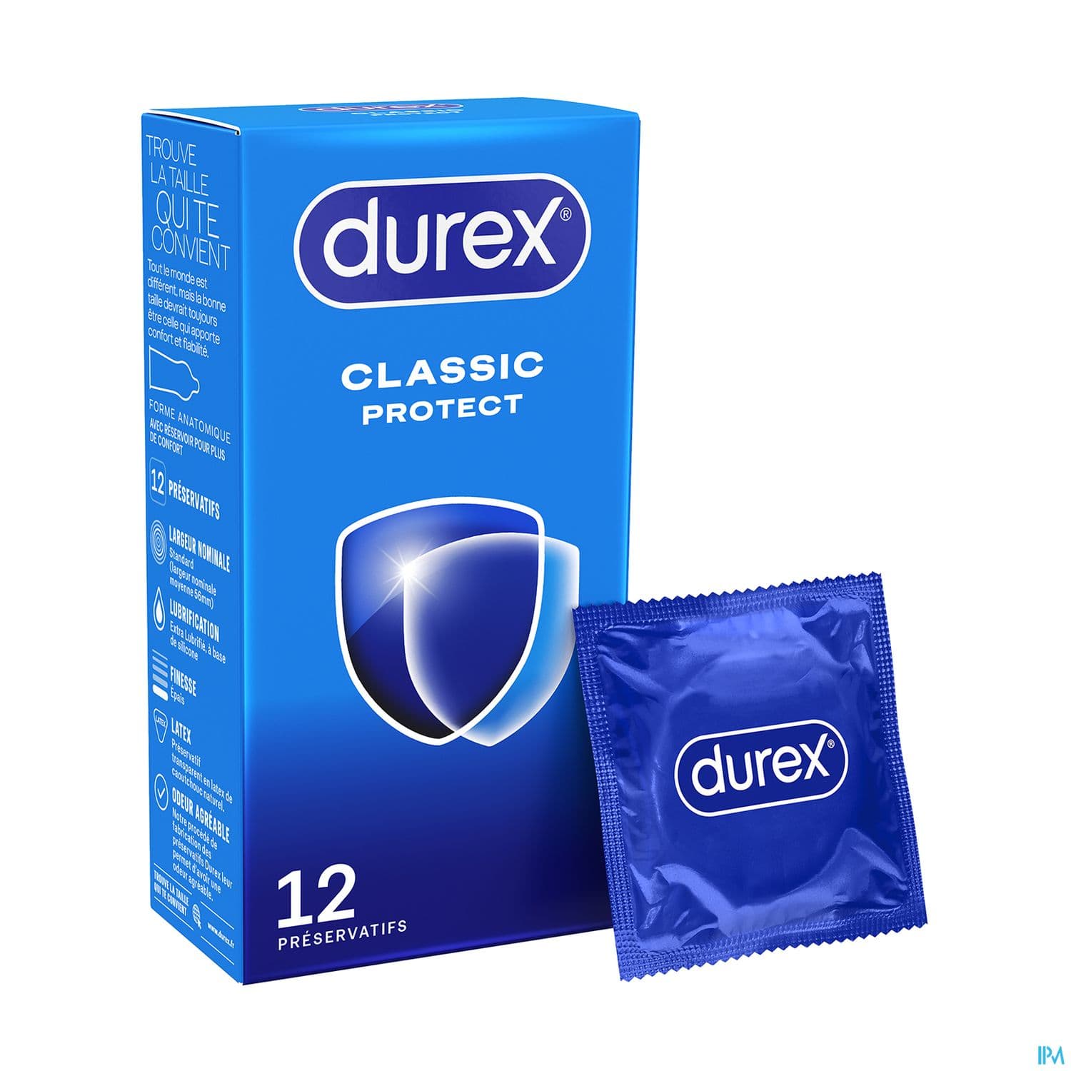 Durex Classic Protect Preservatif 12