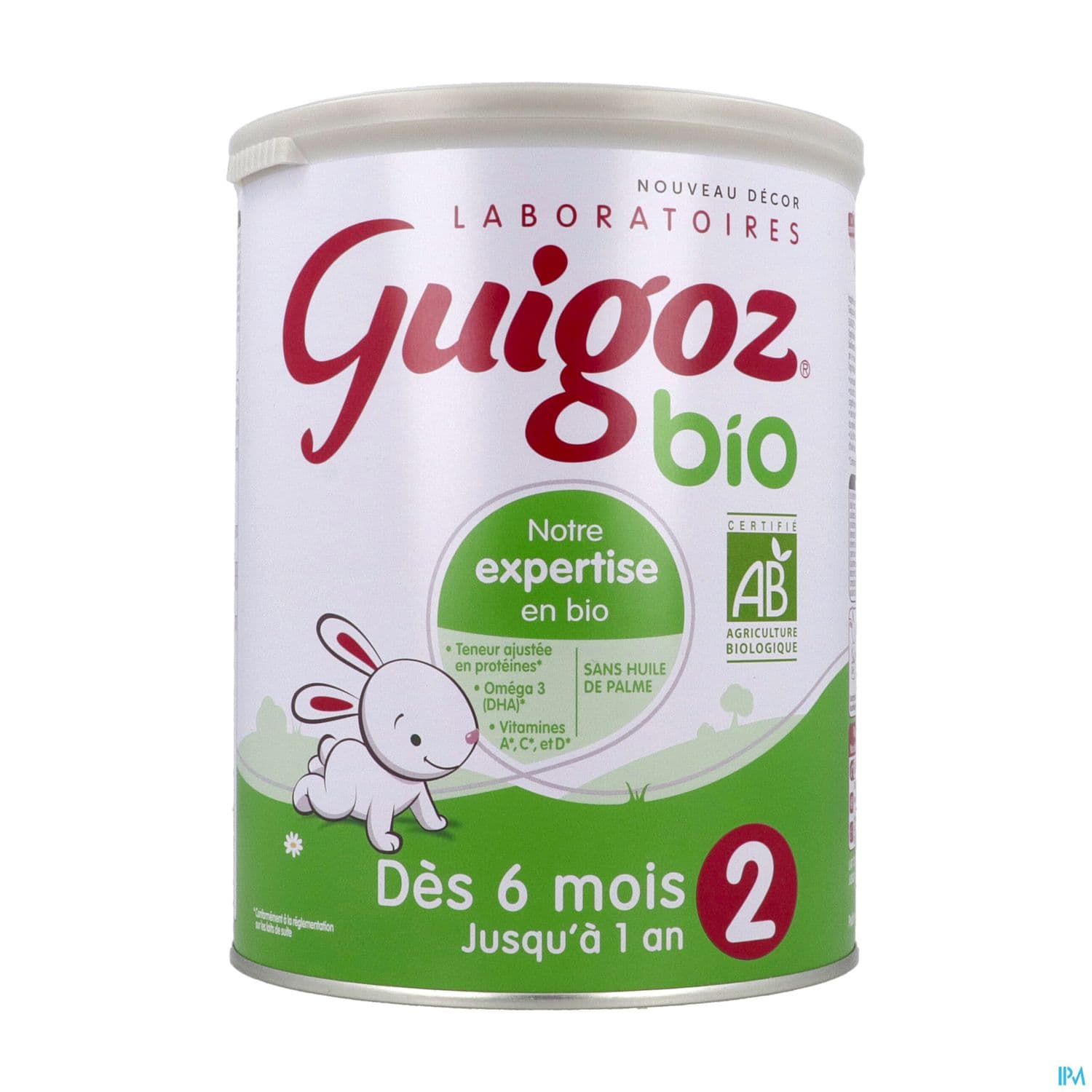 GUIGOZ LAIT BIO 2 PDR 800G — Pharmacie porte de la villette